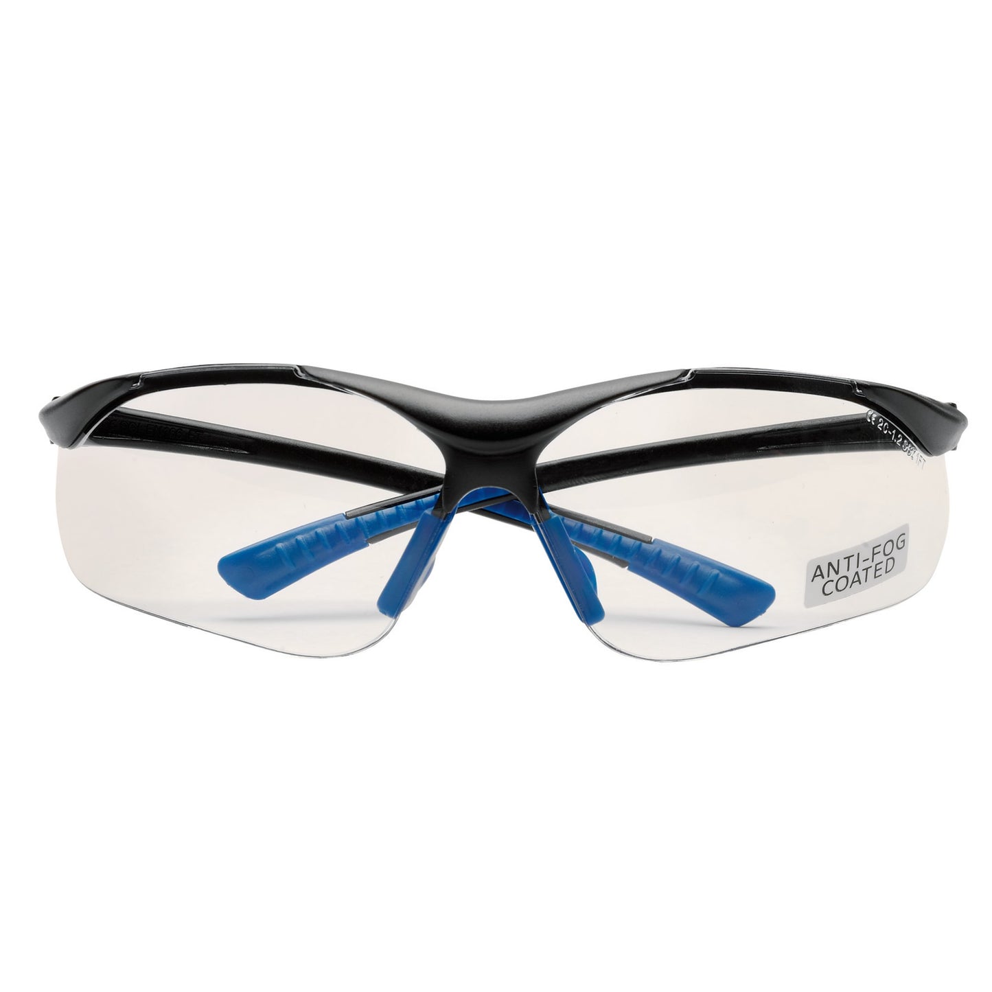 BLUE FRAME CLEAR SAFETY SPECS