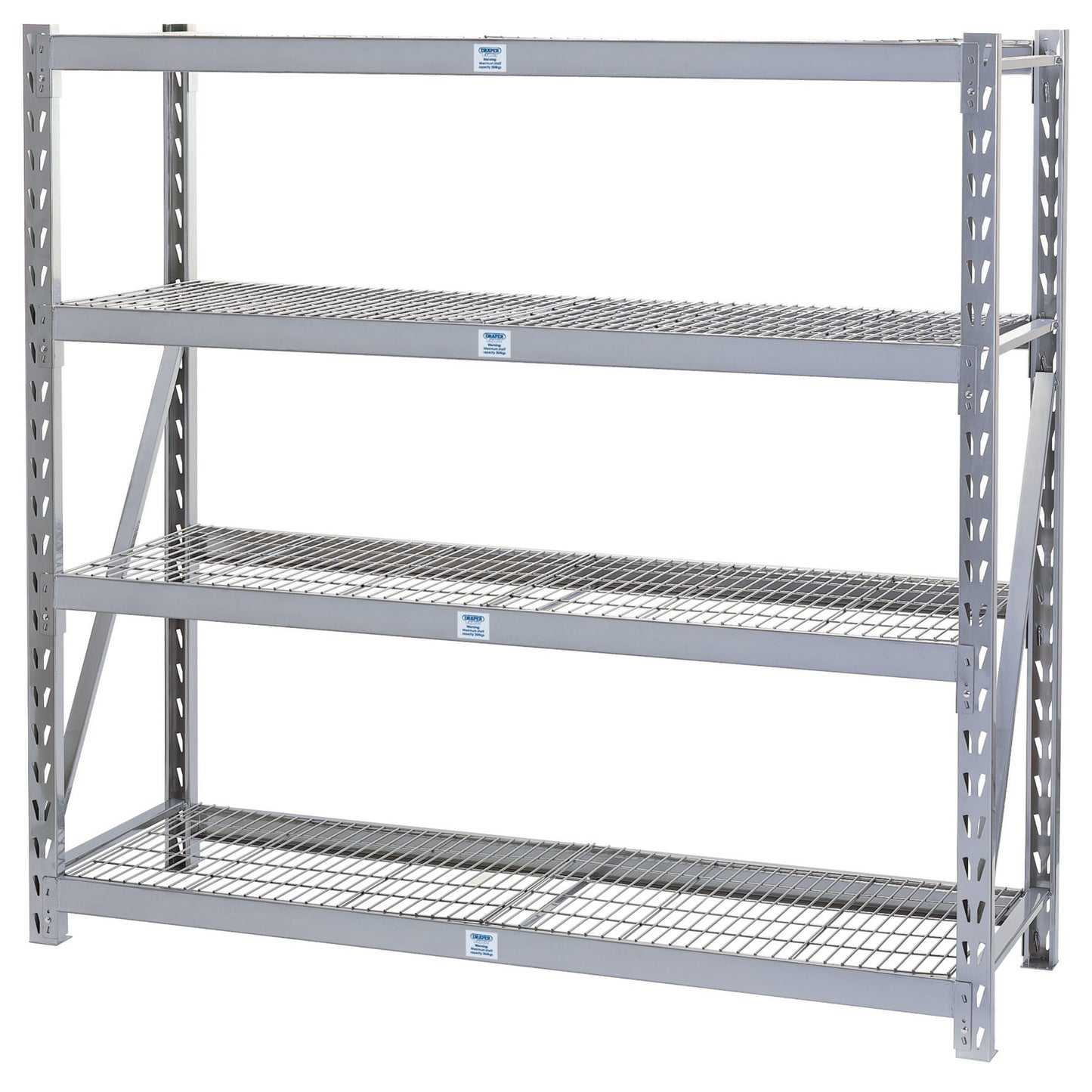 4SHELF METAL UNIT 195X61X183CM
