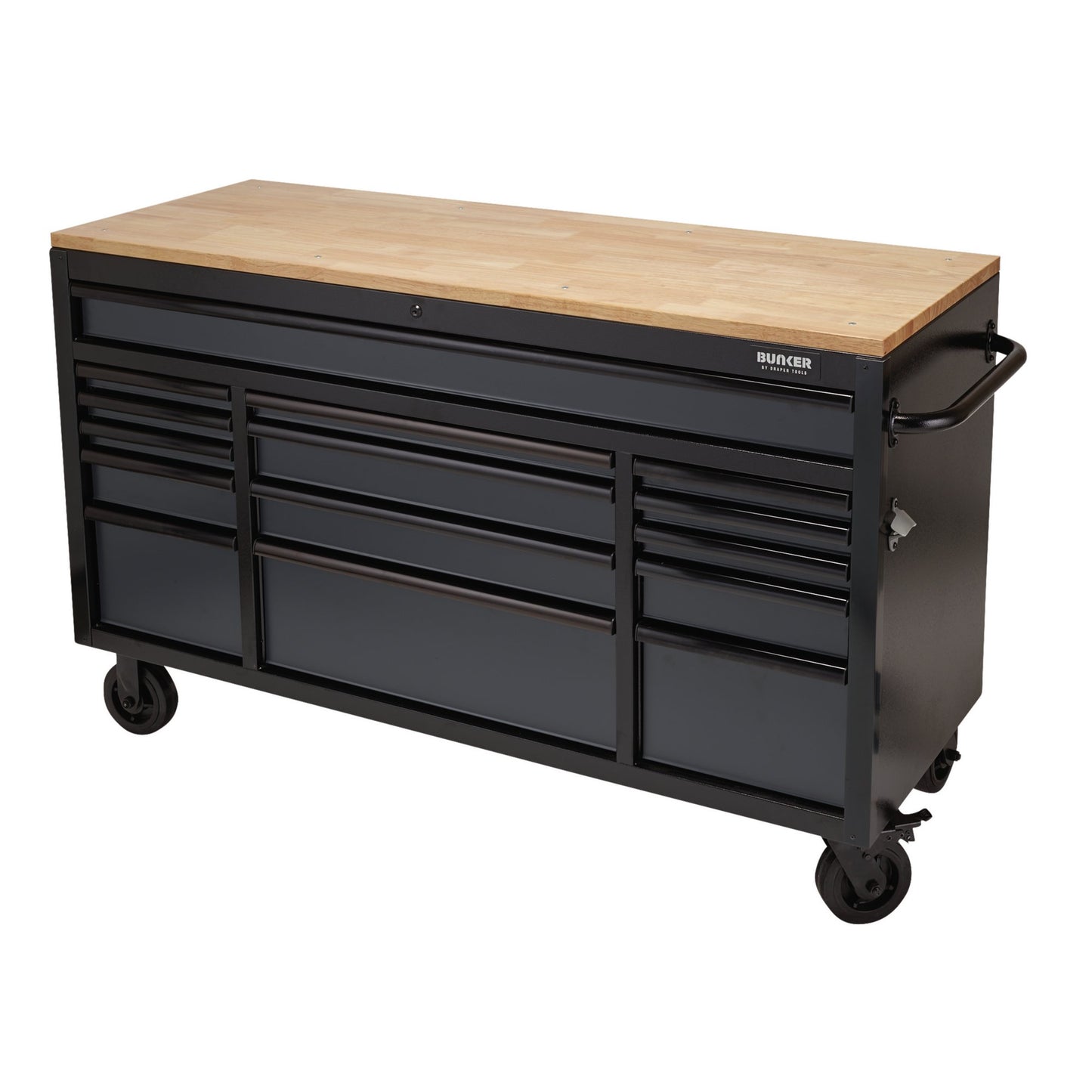 61" 15 DRAWER TROLLEY GREY