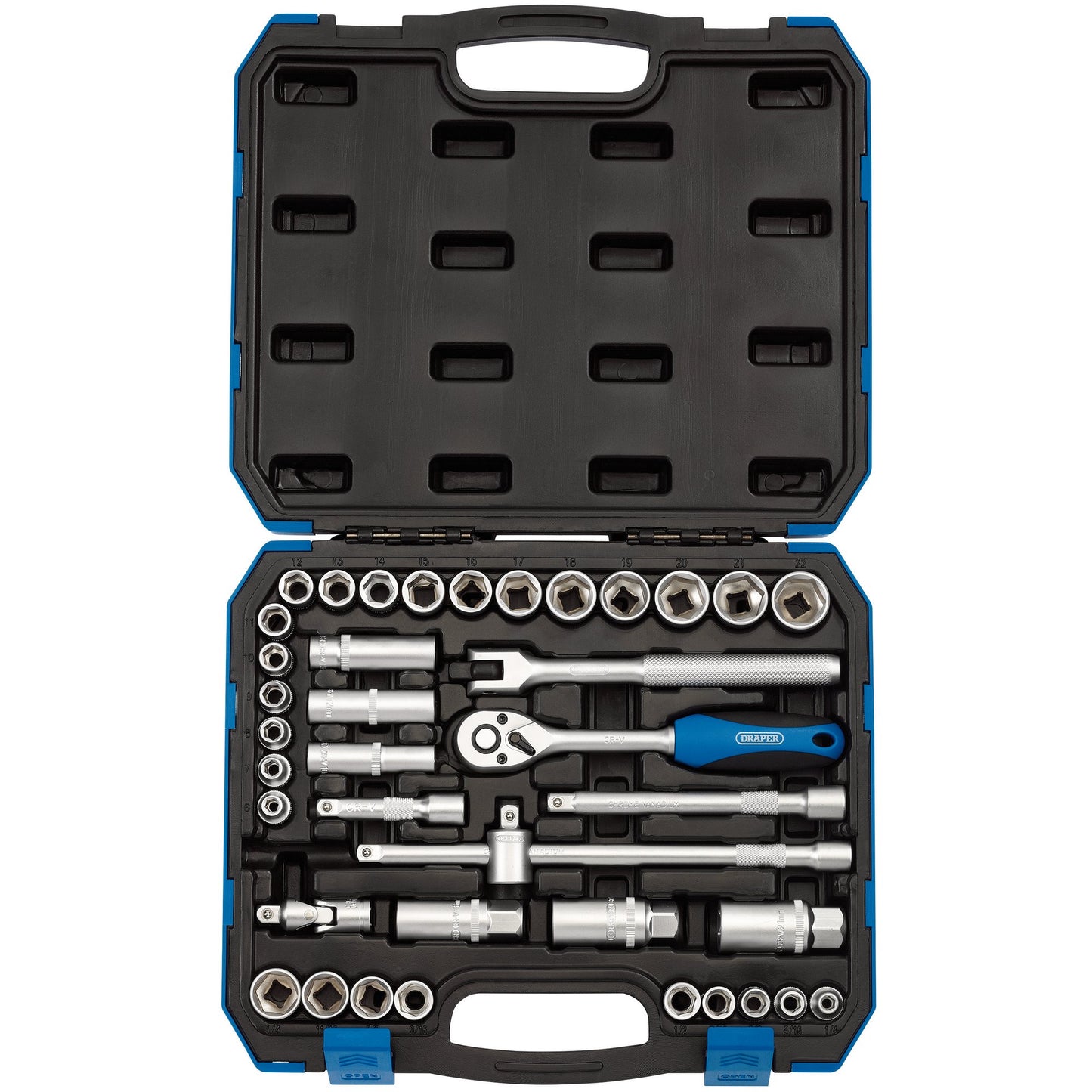 DRAPER 3/8" SOCKET SET 39PC