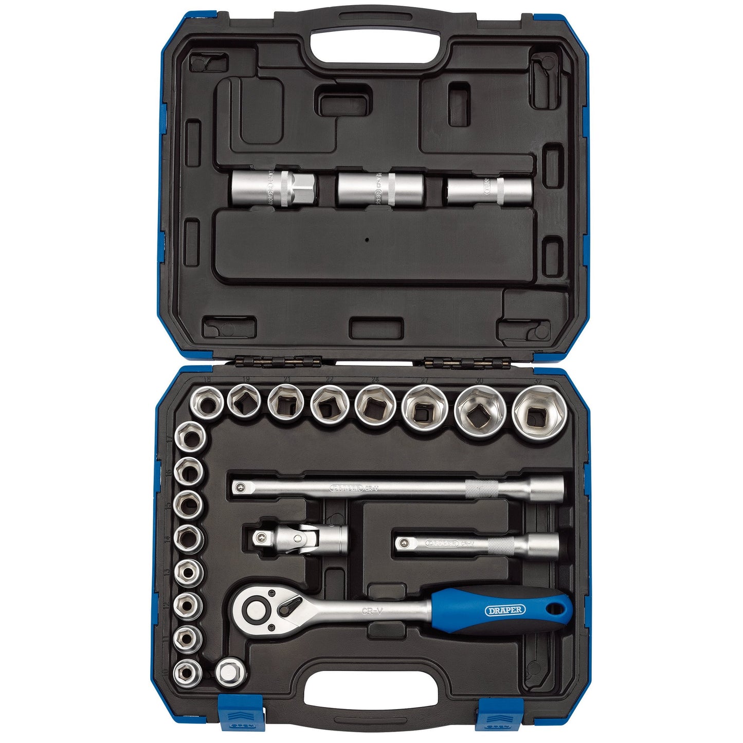 DRAPER 1/2" SOCKET SET 24PC