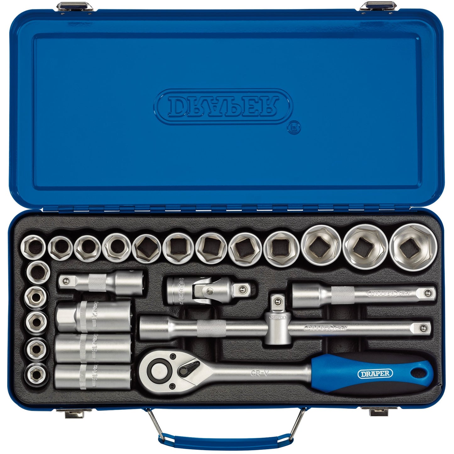 DRAPER 1/2" SOCKET SET 26PC
