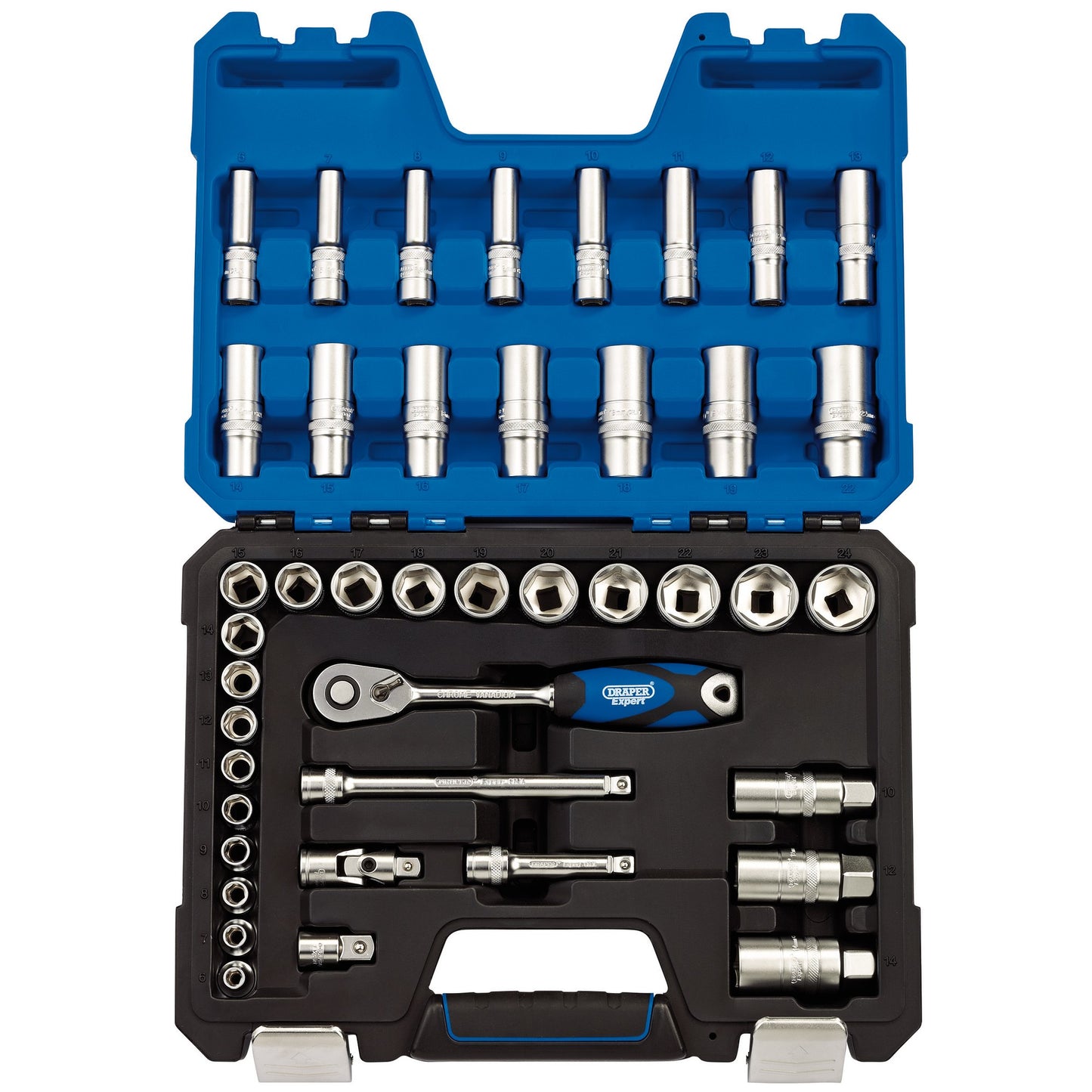 3/8" SQ.DR 42PC SOCKET SET
