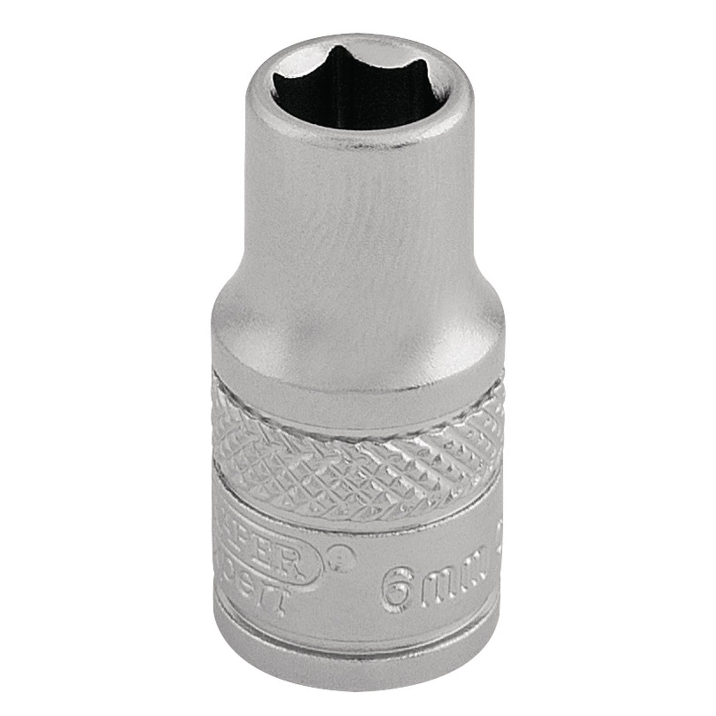 6.0MM 6PT SOCKET 1/4 DR-PCKD
