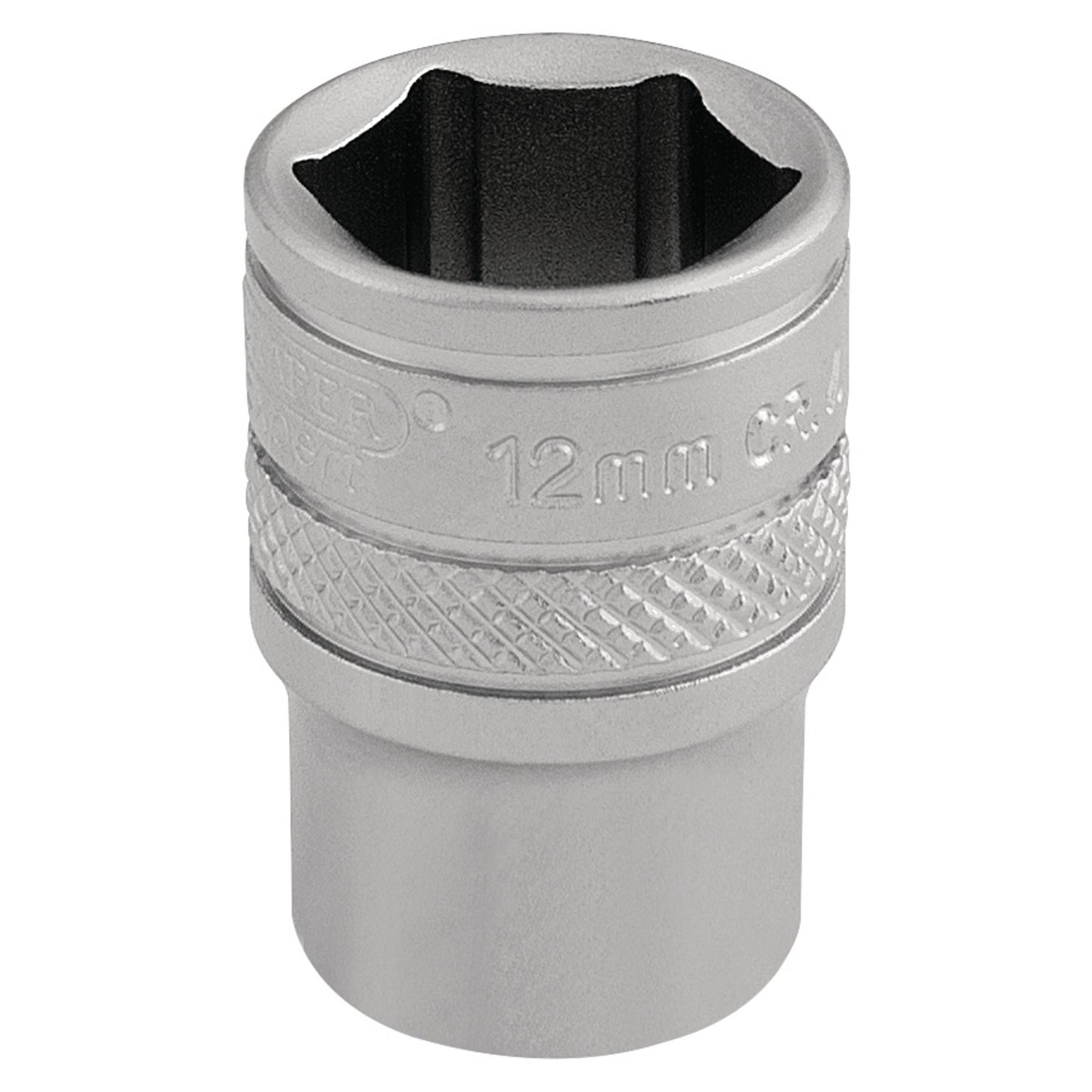 12MM 6PT SOCKET 1/4 DR-PCKD