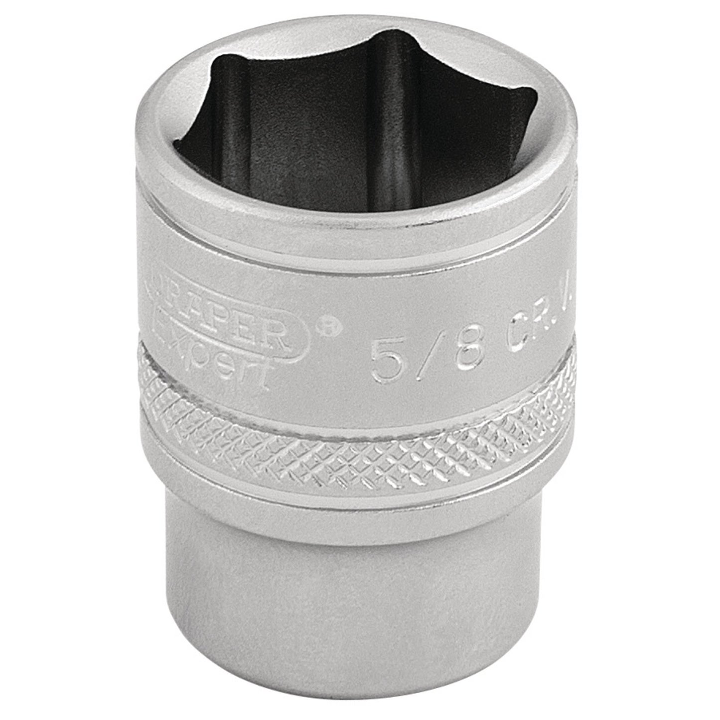 5/8" 6PT SOCKET 3/8 DR-PCKD