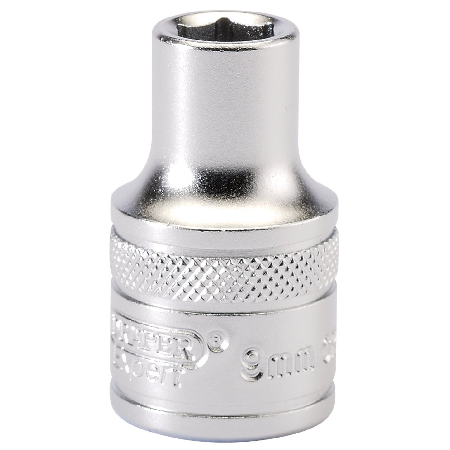 9MM 6PT SOCKET 1/2 DR-PCKD