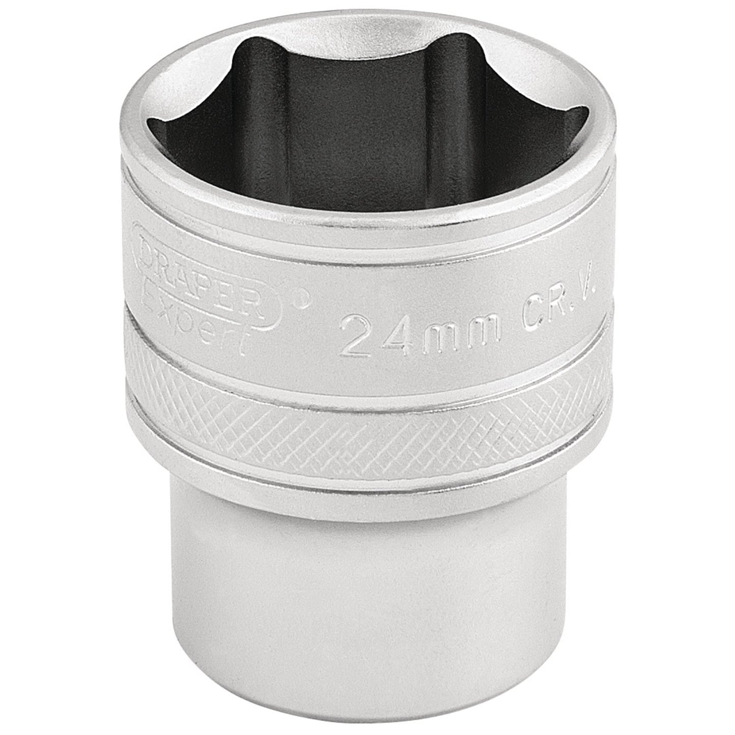 24MM 6PT SOCKET 1/2 DR-PCKD