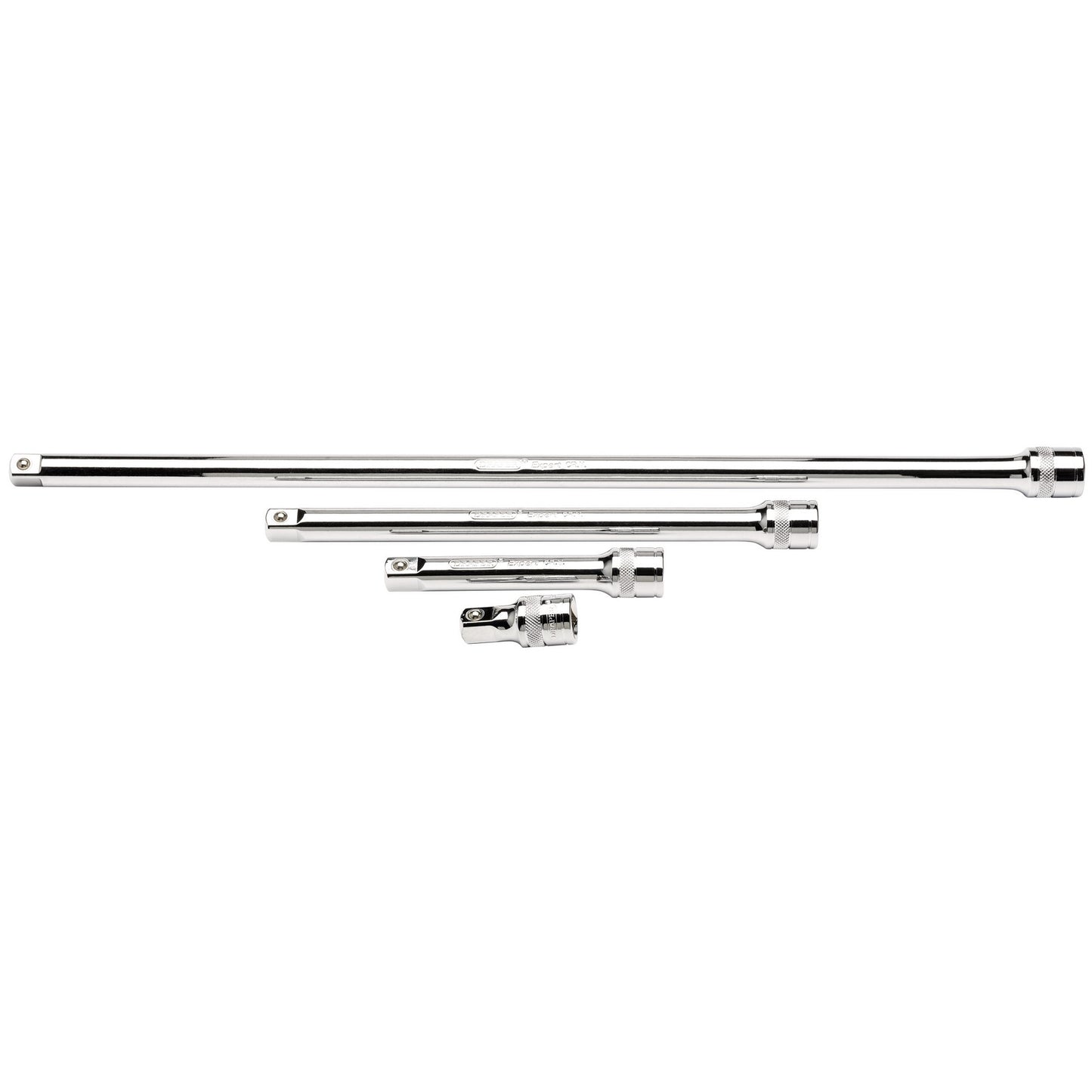 4PC 1/2" EXT BAR SET-PCKD