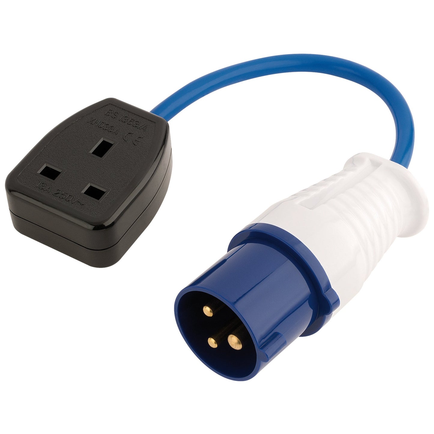 16A TO 13A FLY LEAD ADAPTOR
