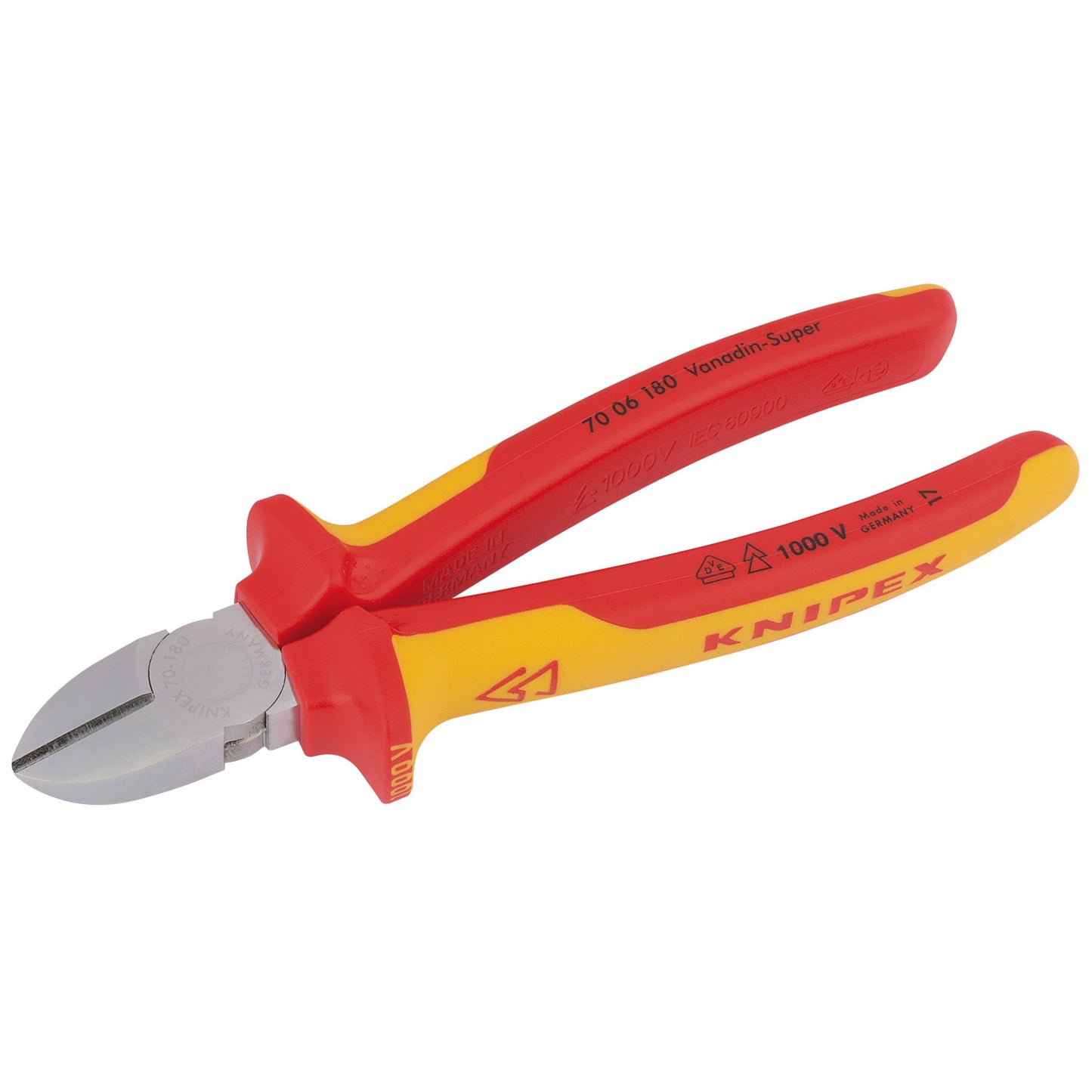 180MM DIAGONAL CUTTING NIPPERS