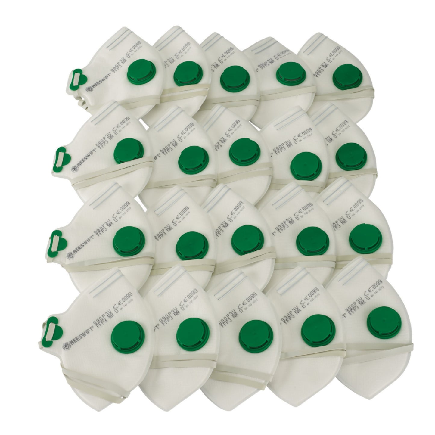 FFP3 VALVED F/FLAT DUSTMASK 20