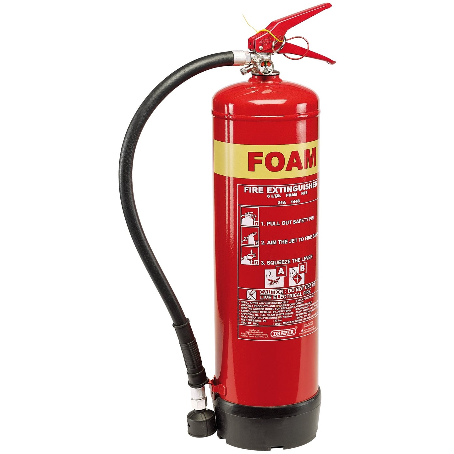 6LTR FOAM FIRE EXTINGUISHER