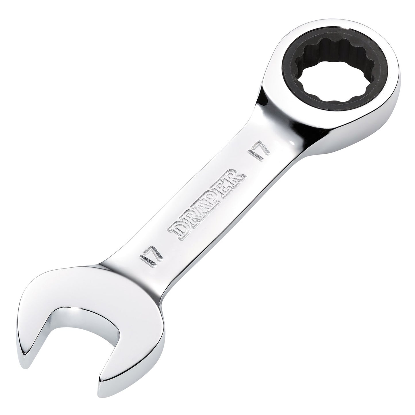 17MM STUBBY RATCHETING SPANNER