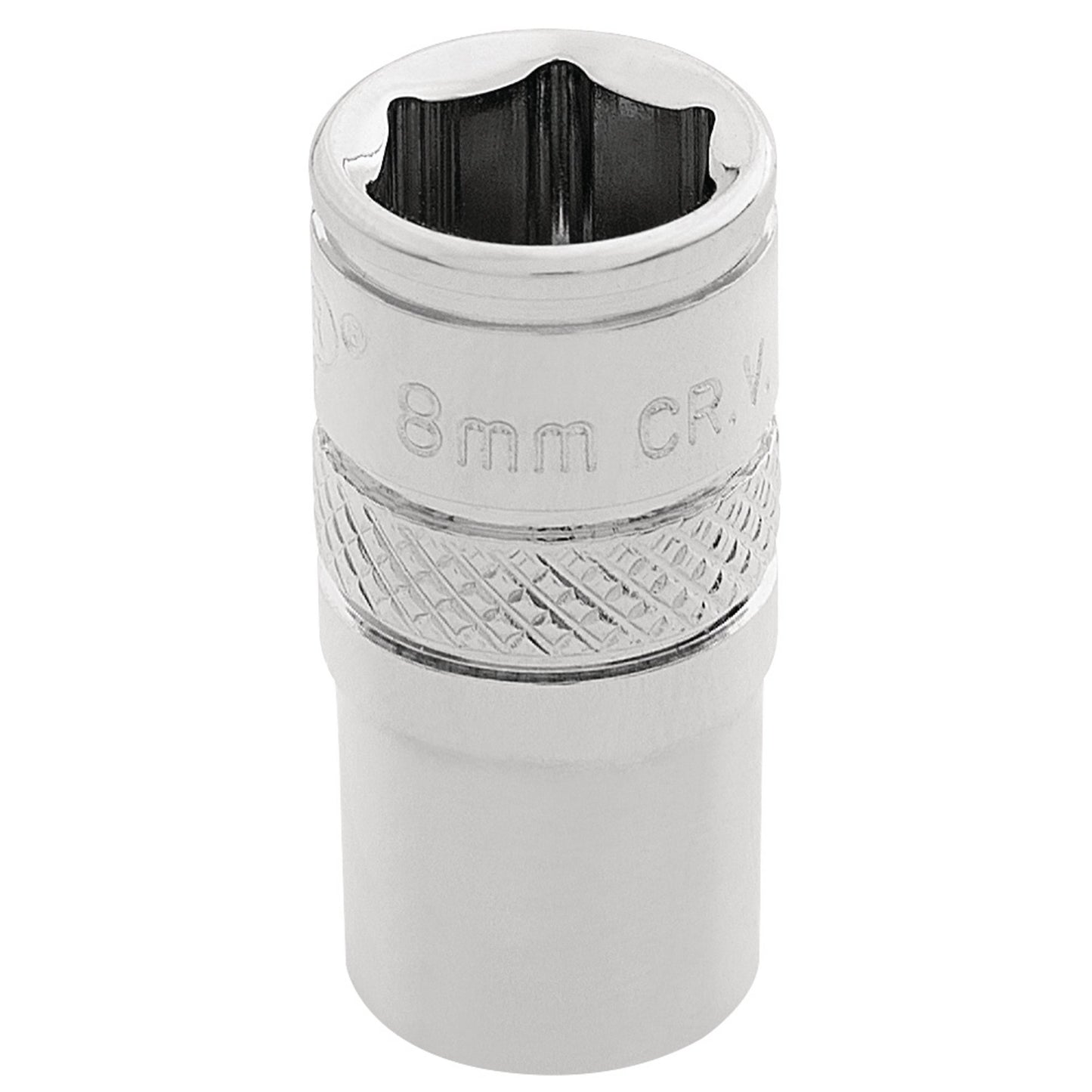 8MM HEX SOCKET 1/4 DR-PCKD