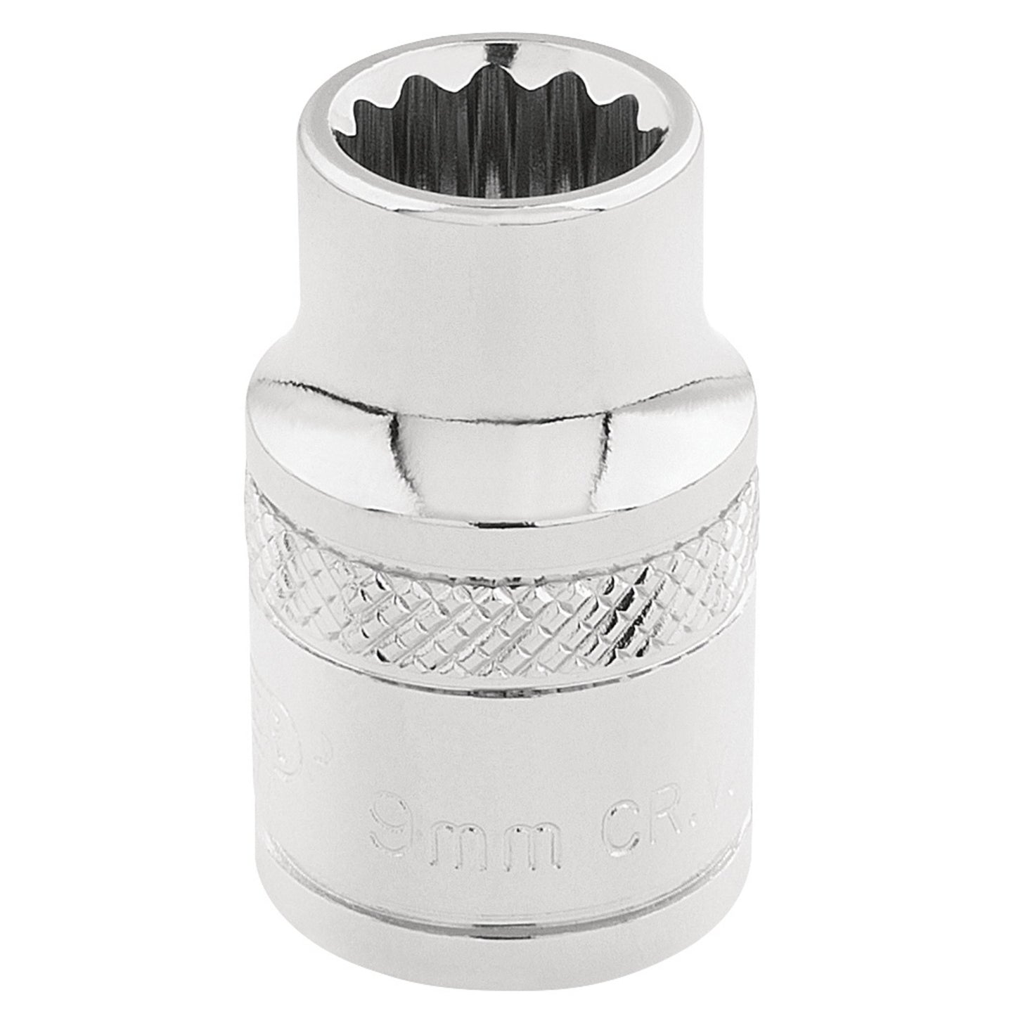 9MM 12POINT SOCKET 3/8DR-PCKD