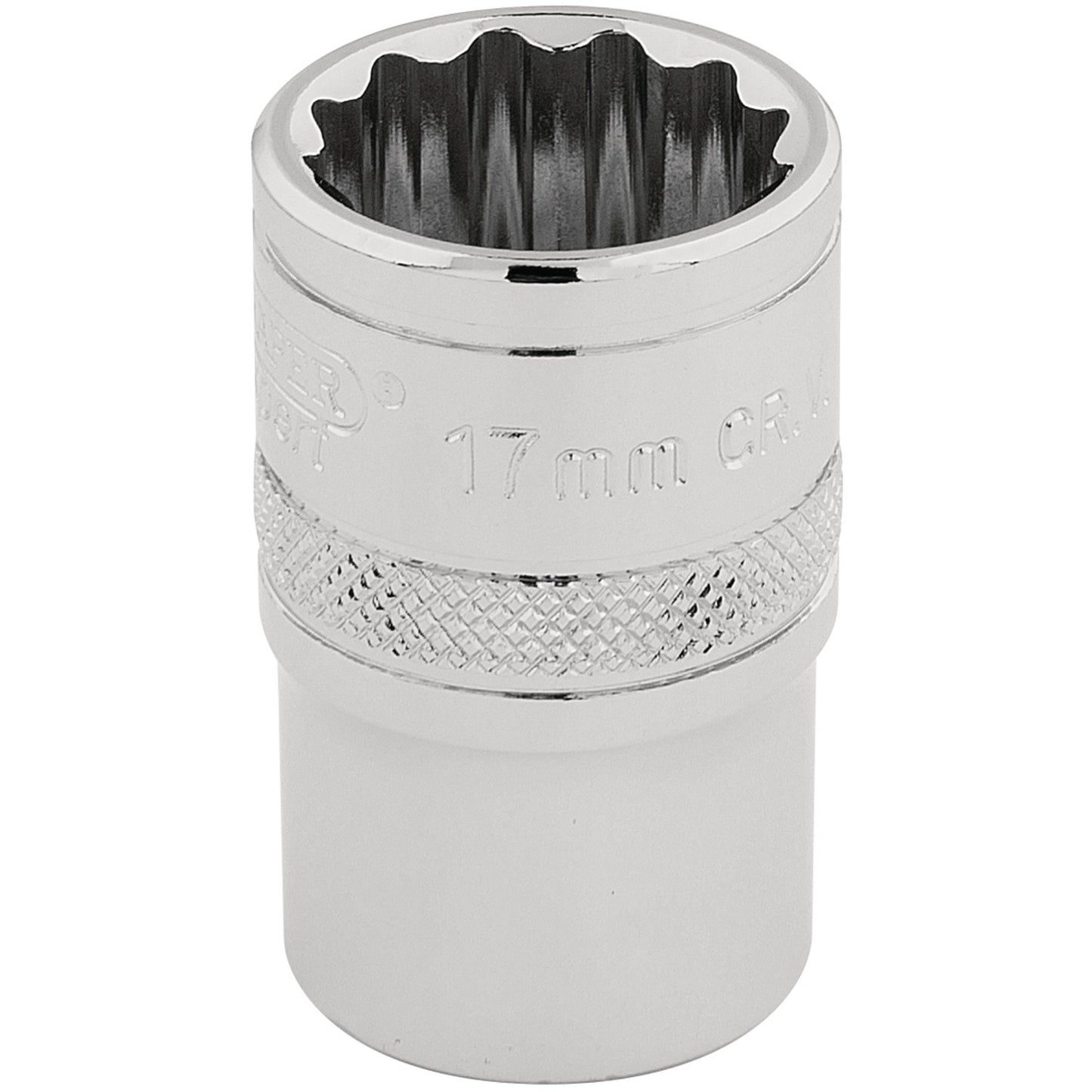 17MM 12PT SOCKET 1/2DR PCKD