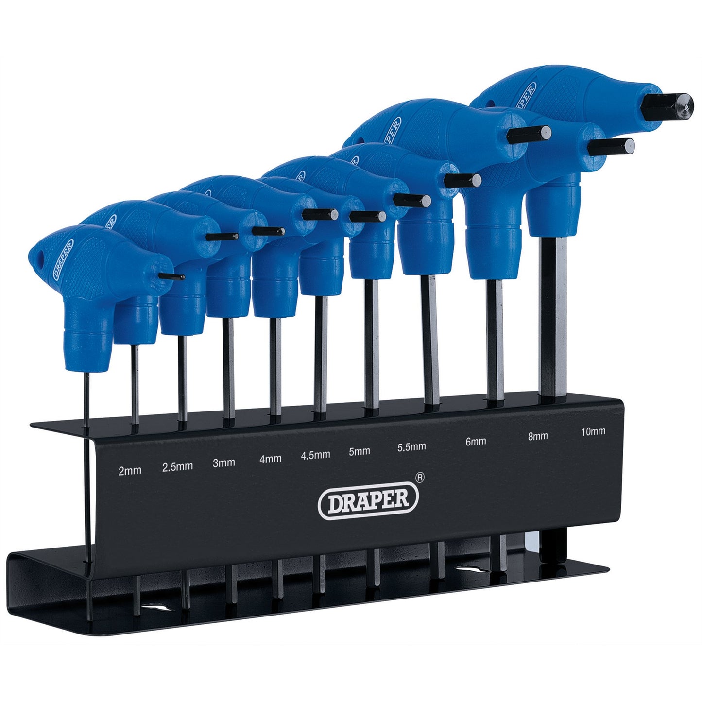 MM HEX KEY SET T-HANDLE 10PC