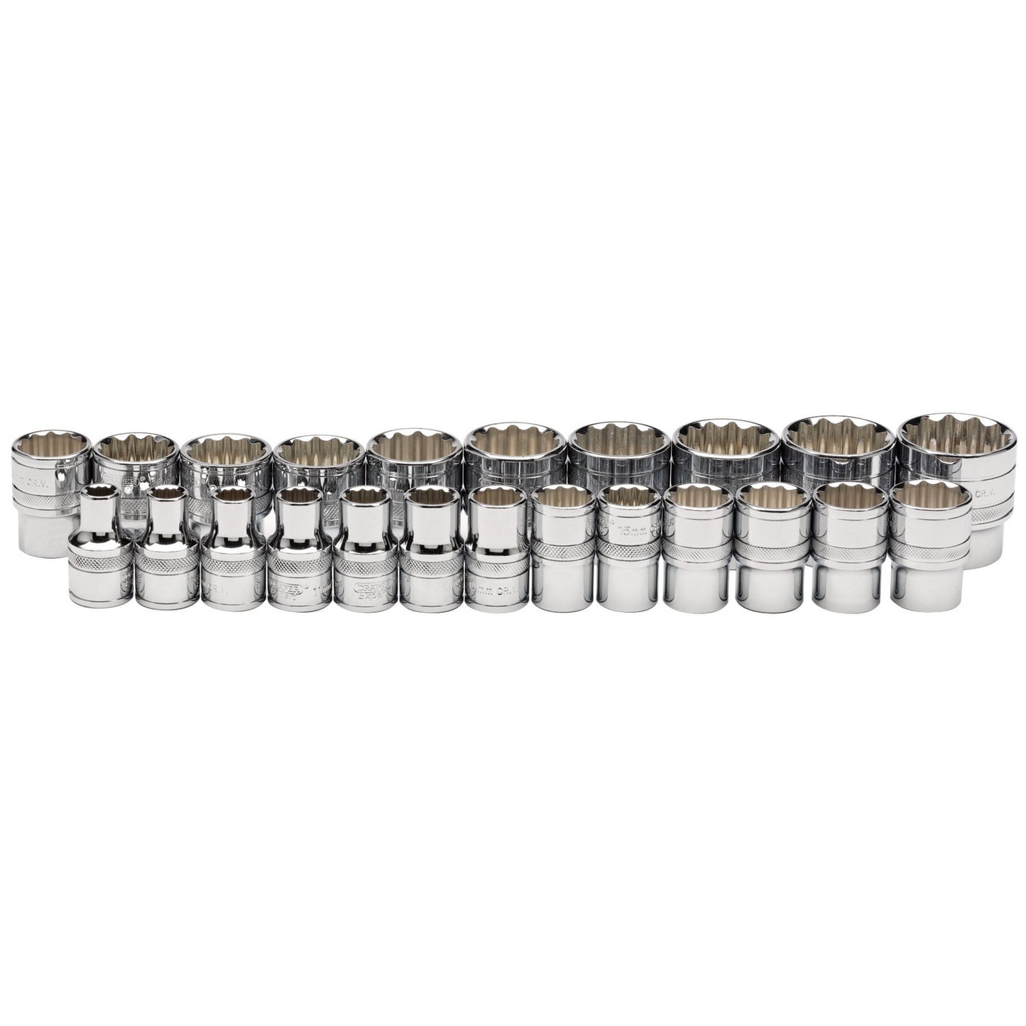 23PC LOOSE SOCKETS 1/2" DR