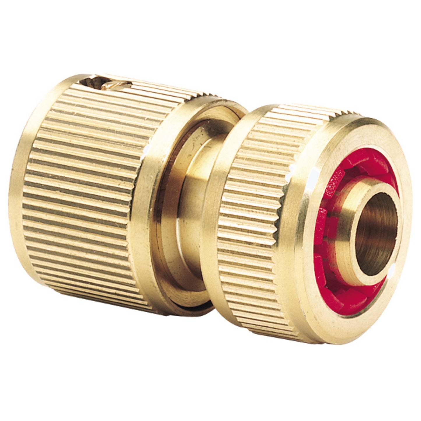 BRASS AUTOSTOP CONNECTOR 1/2