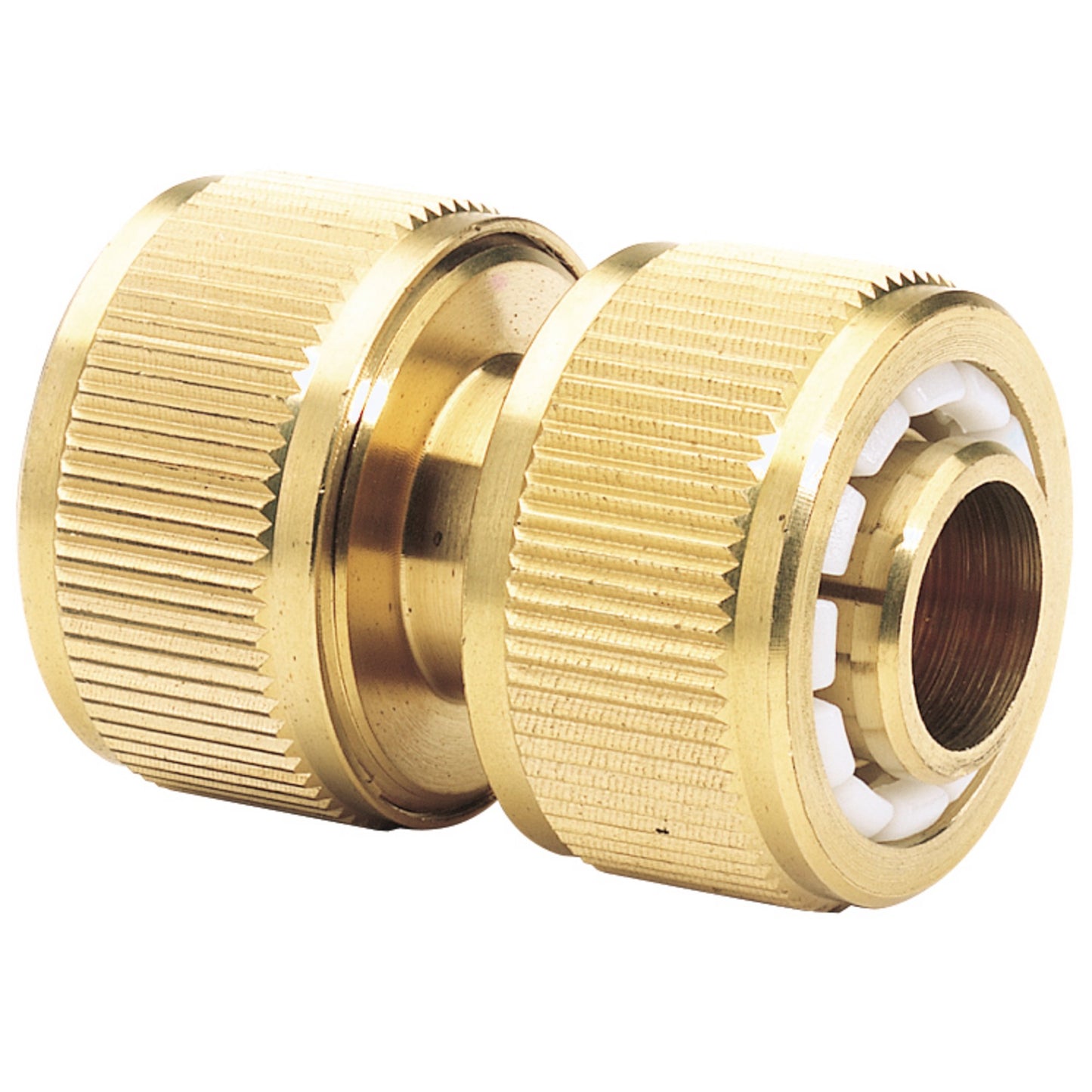BRASS HOSE REPAIR 3/4 CAP.