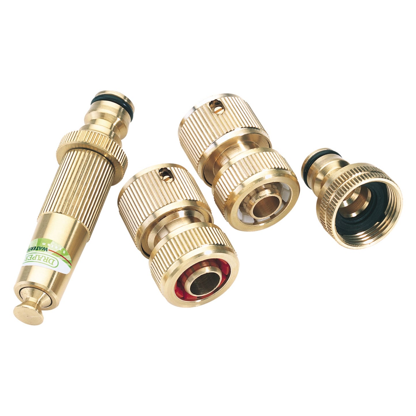 4 PC BRASS WATER SET