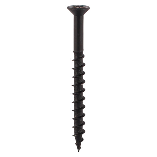 Furniture Carcass Screws - PZ - Black