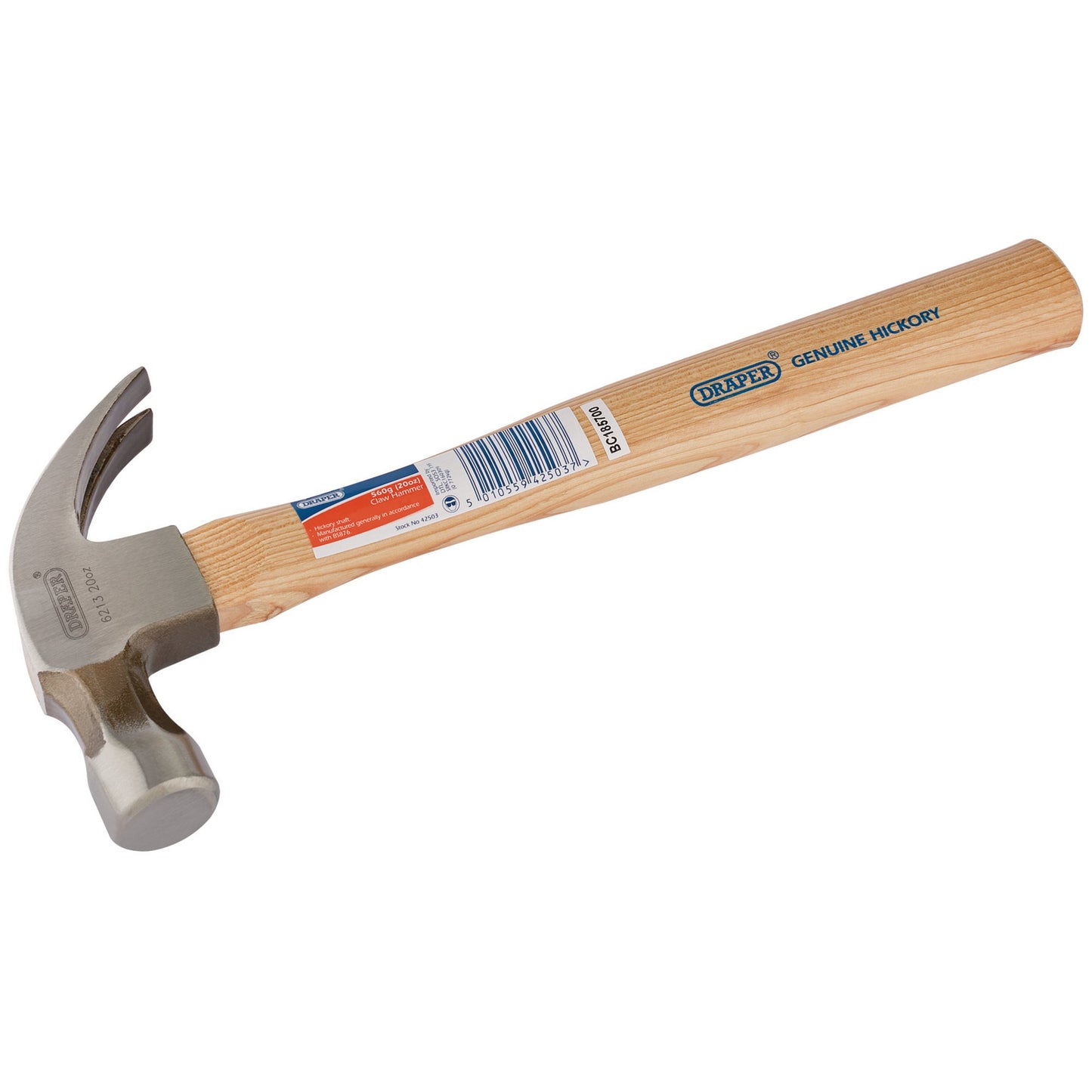 CLAW HAMMER HICKORY SHAFT 560G