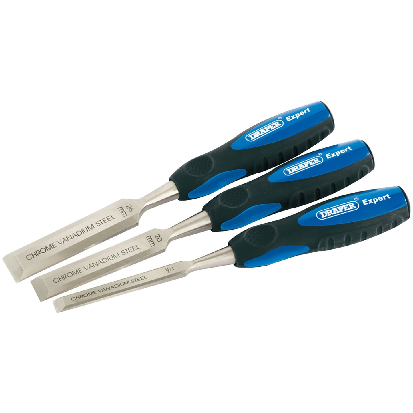 3 PIECE SOFT GRIP CHISEL SET
