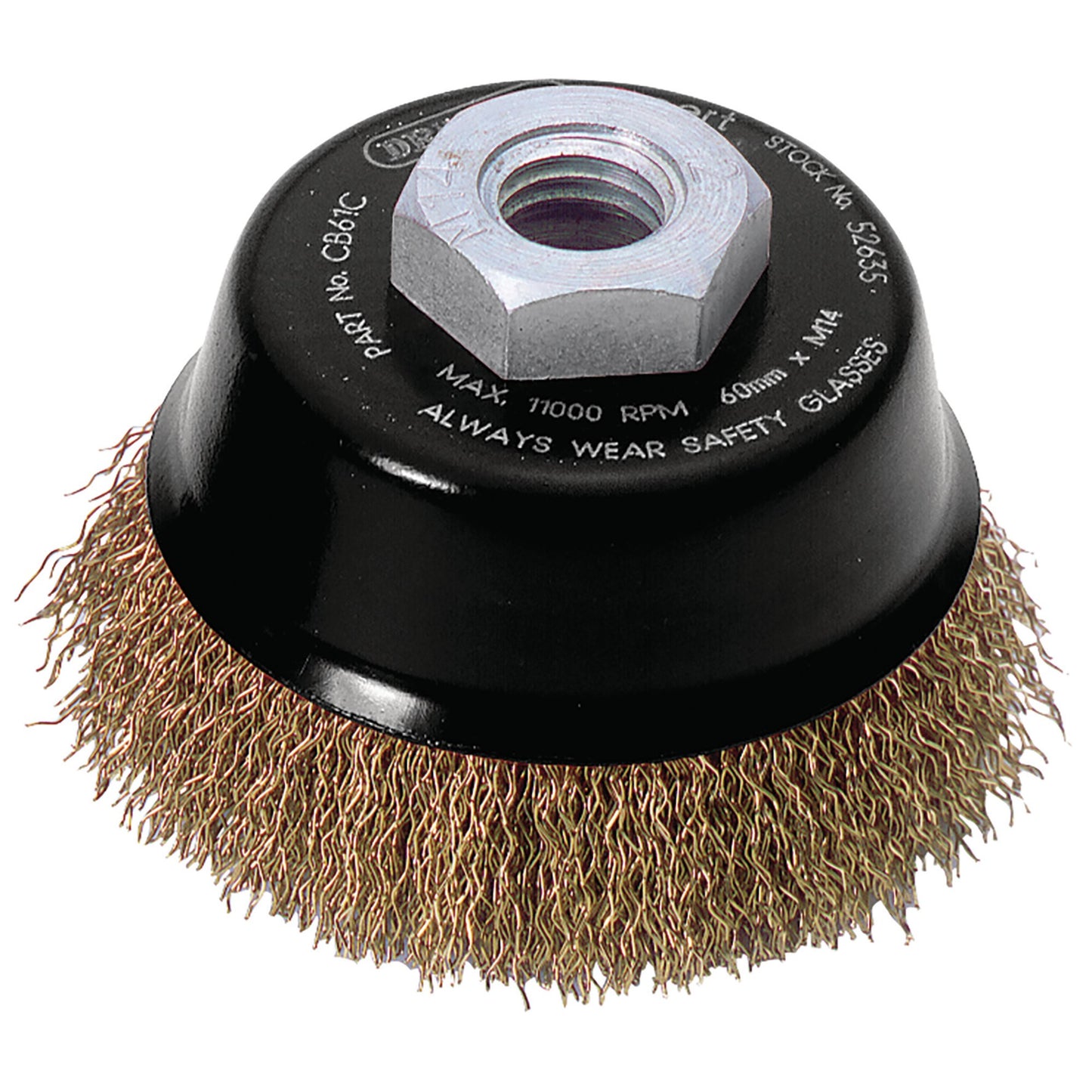 60MM CRIMPED CUP BRUSH M14