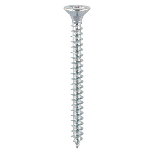 Solo Chipboard & Woodscrews - PZ - Double Countersunk - Zinc