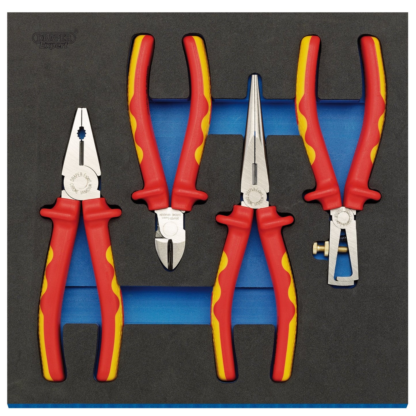 4PC VDE PLIER SET