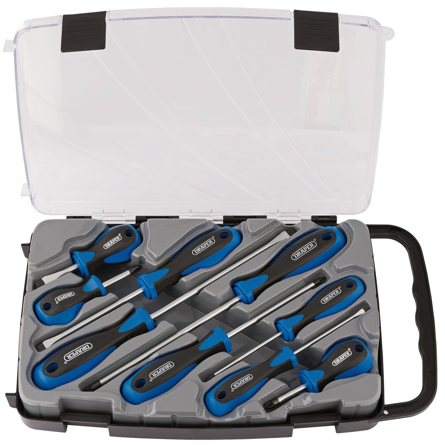 9PC SCREWDRIVER SET IN CASE