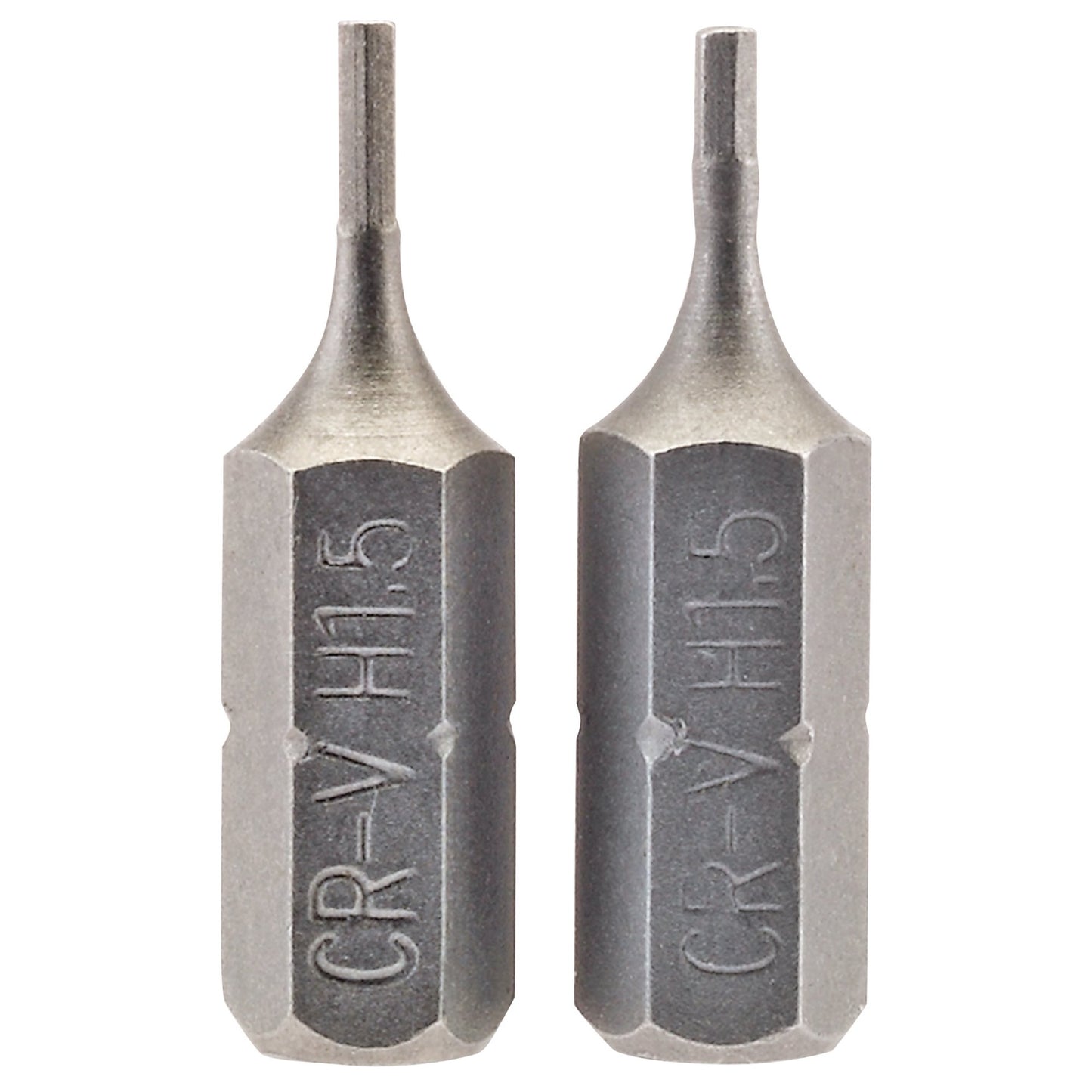 2PC 25MM 1.5MM HEX S/D BIT
