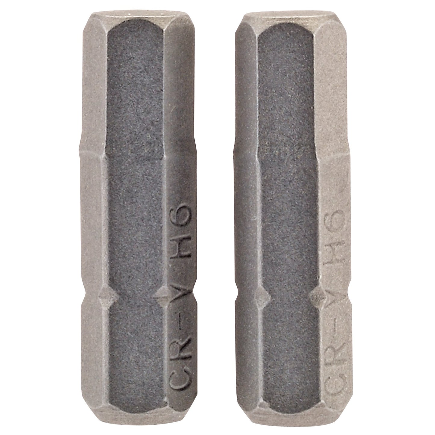 2PC 25MM 6.0MM HEX S/D BIT