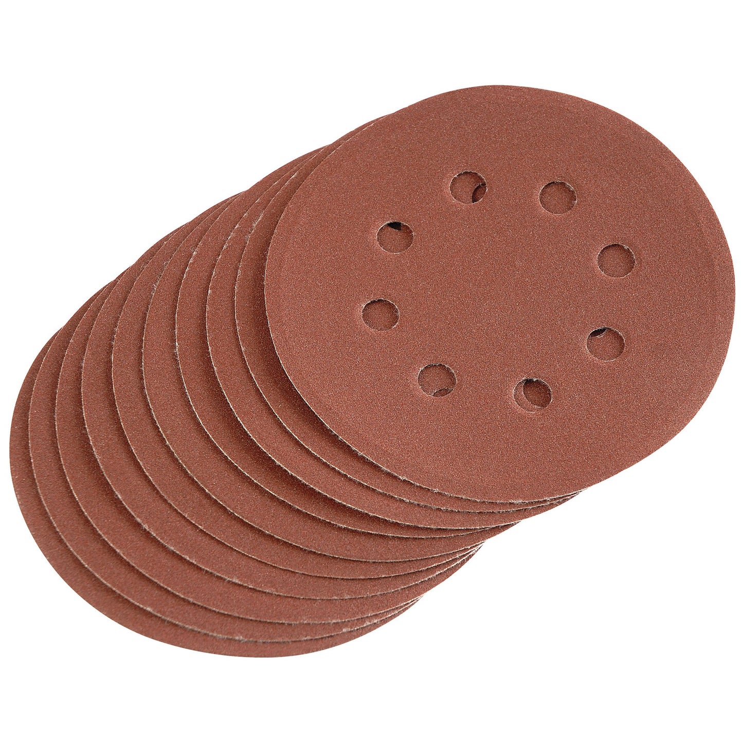 240G H/L SAND DISC 125MM PK 10