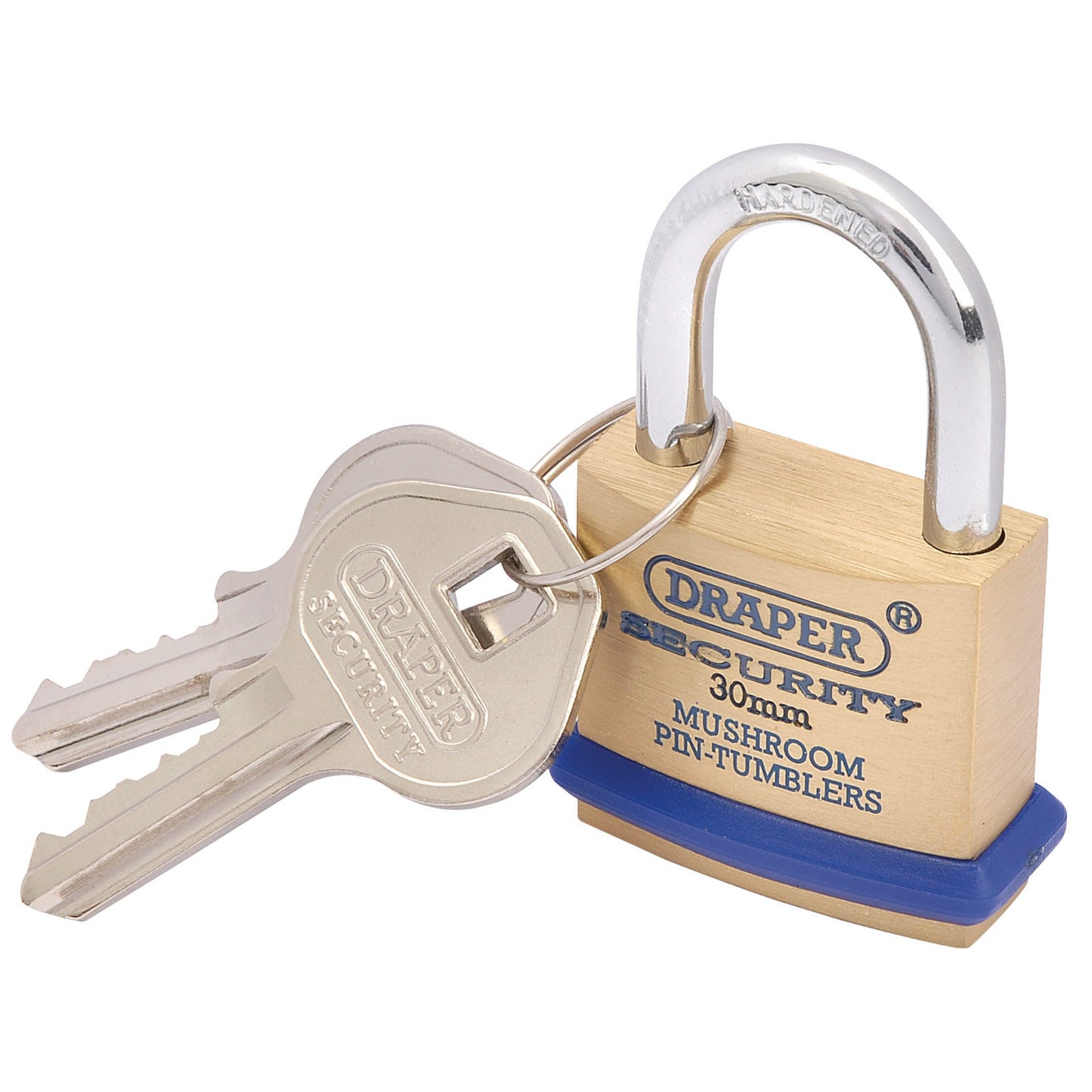 SOLID BRASS PADLOCK 30MM