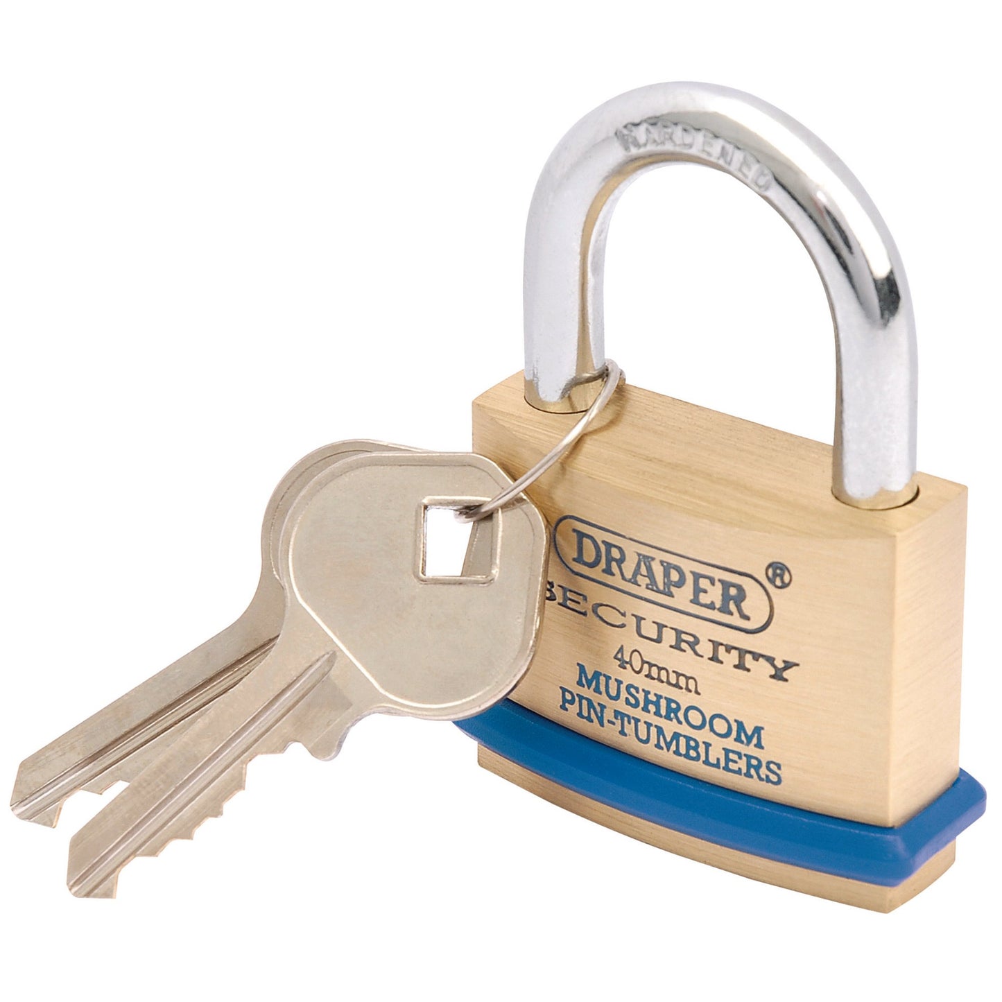 SOLID BRASS PADLOCK 40MM