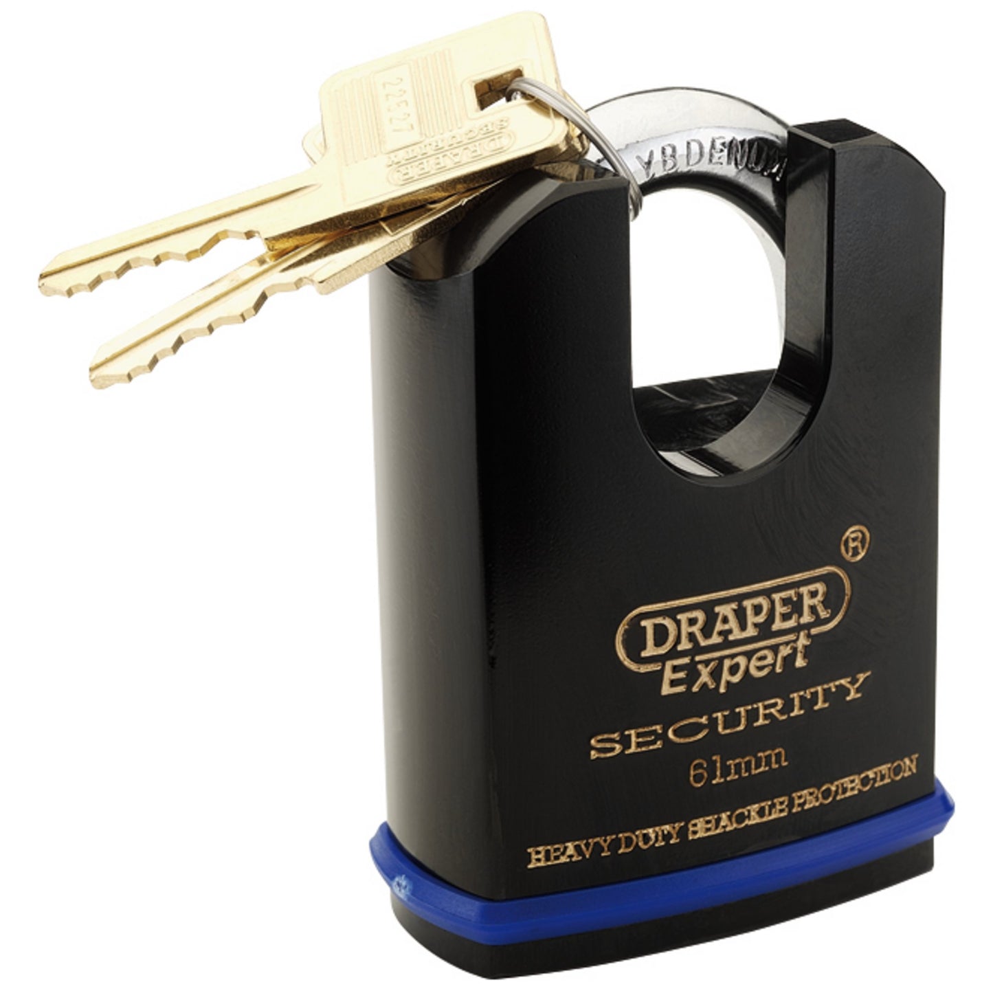 H/DUTY SOLID STEEL P/LOCK 61MM