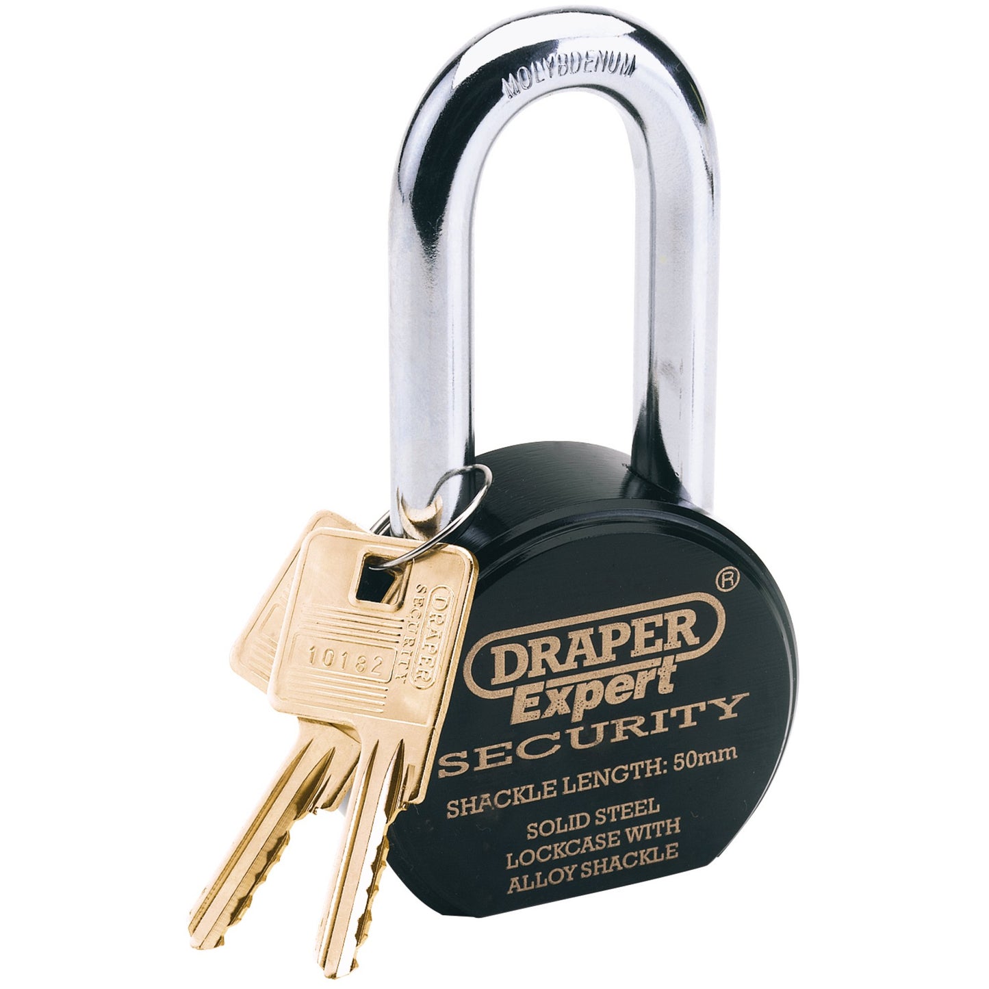 H/DUTY SOLID STEEL PADLOCK