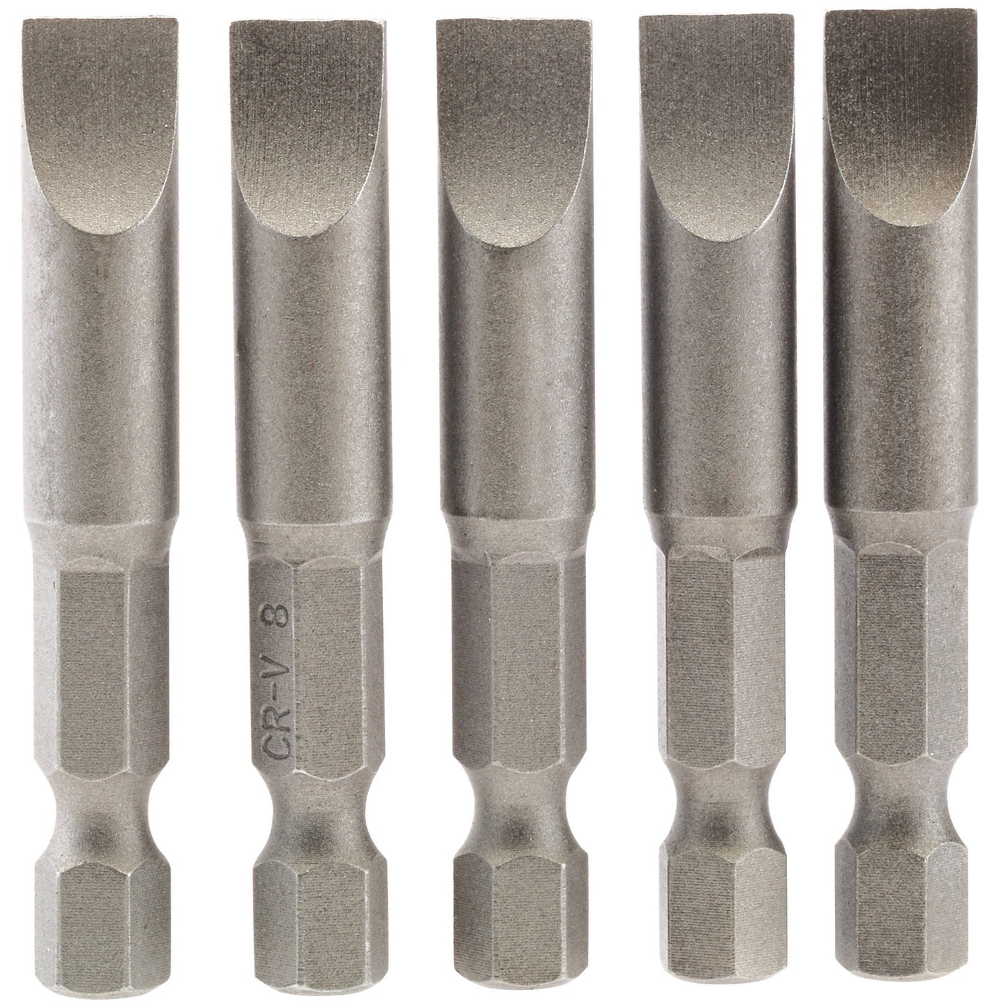 5PC 50MM 8.0MM P.SLOT.S/D BIT