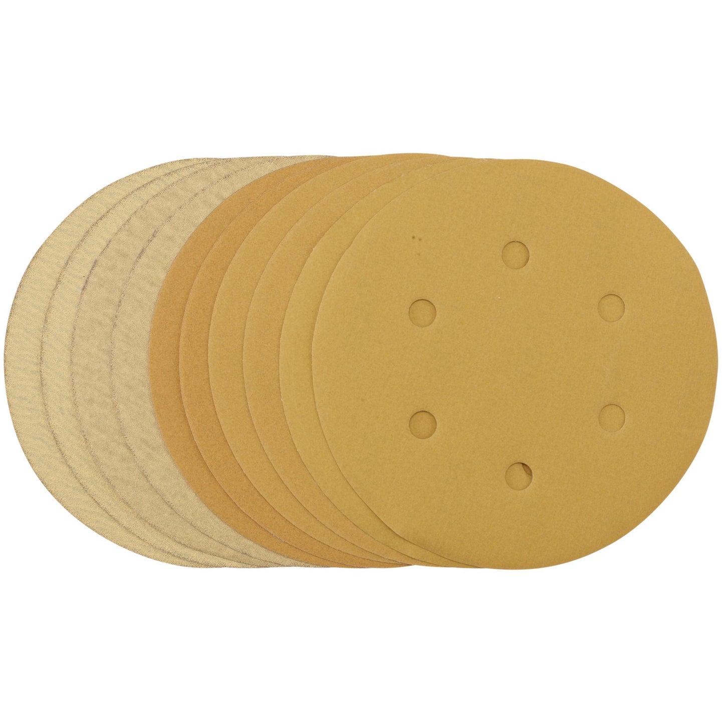150MM GOLD SANDING DISC ASSRT
