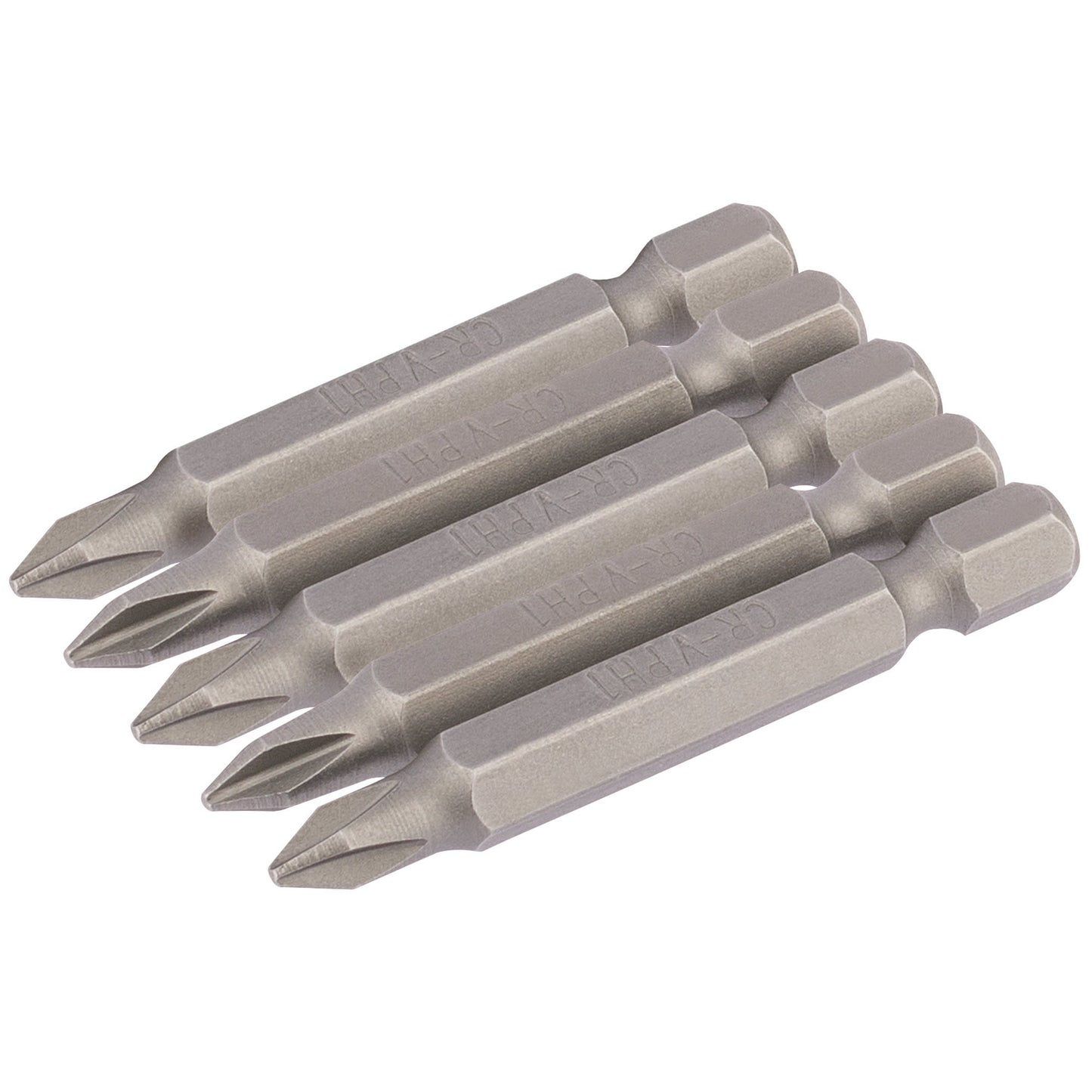 5PC 50MM NO1 C.SLOT S/D BIT