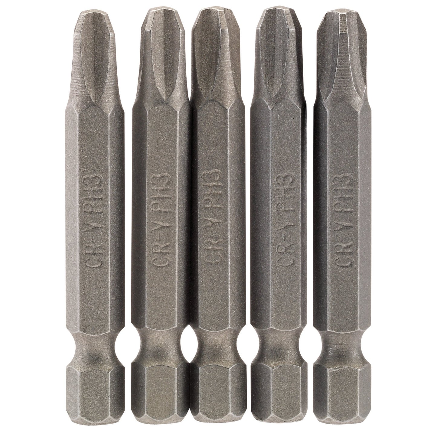 5PC 50MM NO3 C.SLOT S/D BIT
