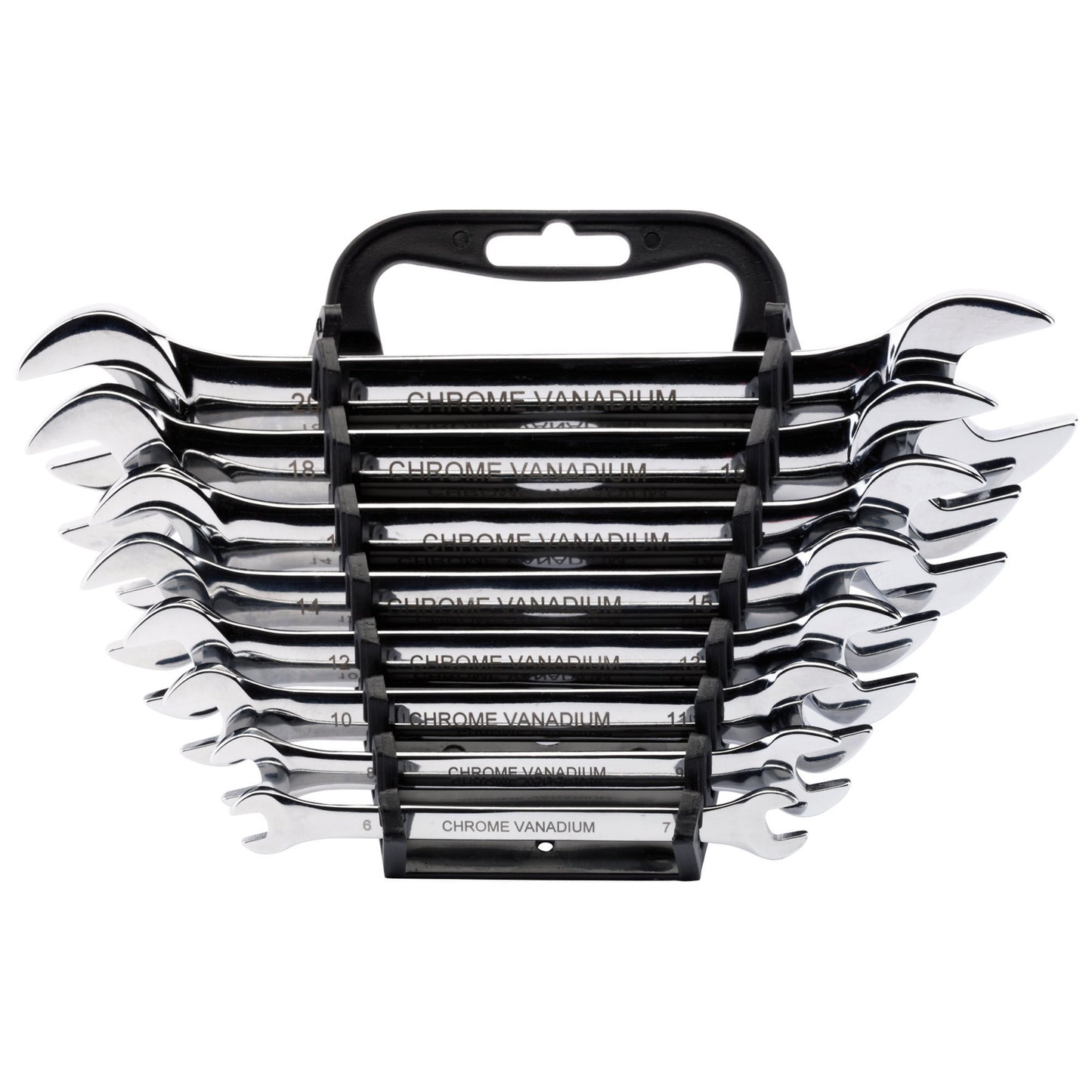 OPEN END SPANNERSET-8PC.METRIC