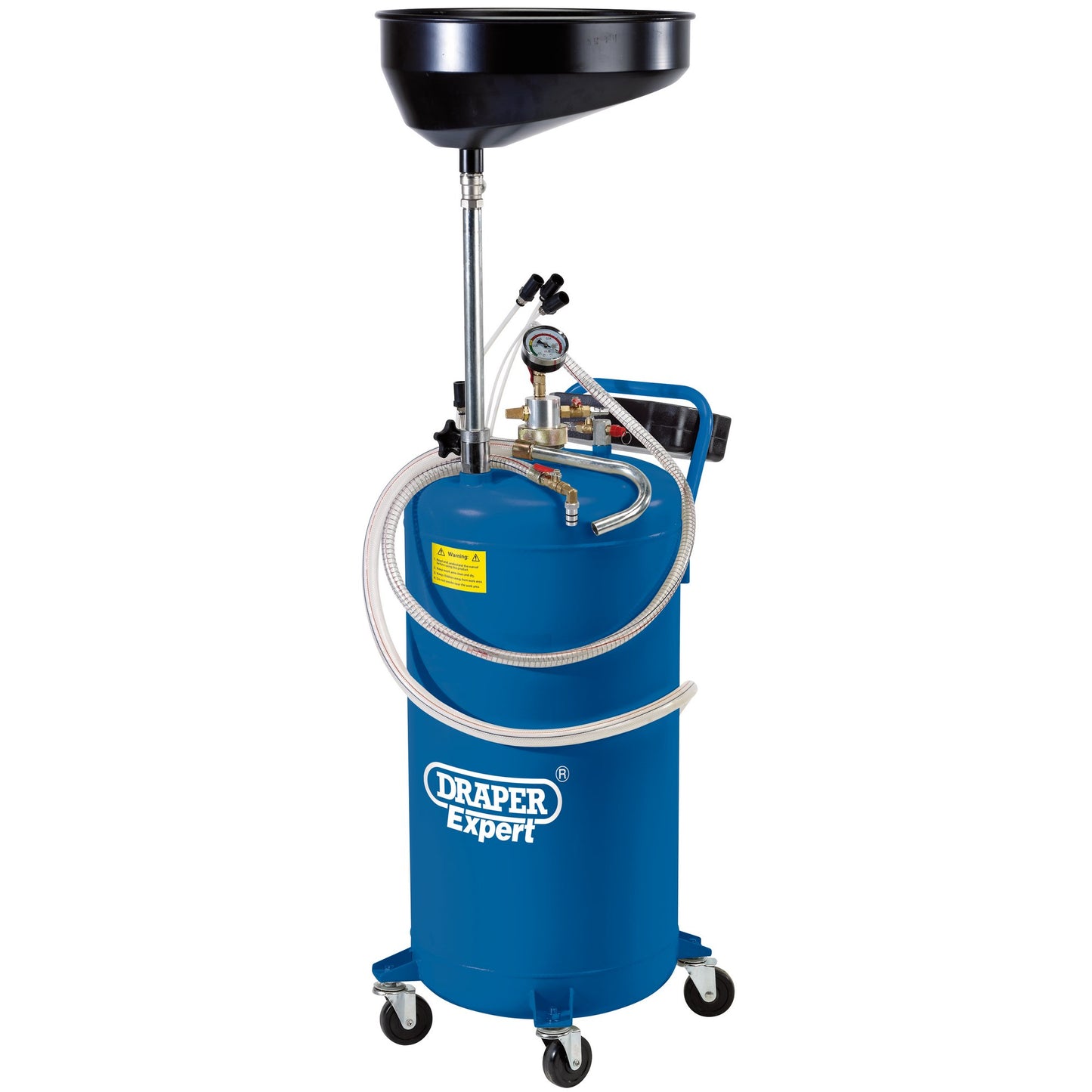 90LTR OIL DRAINER WITH SUCTION