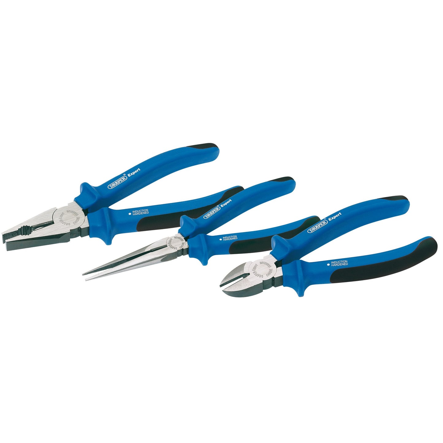 3PC.PLIER KIT HD TWO TONE GRIP