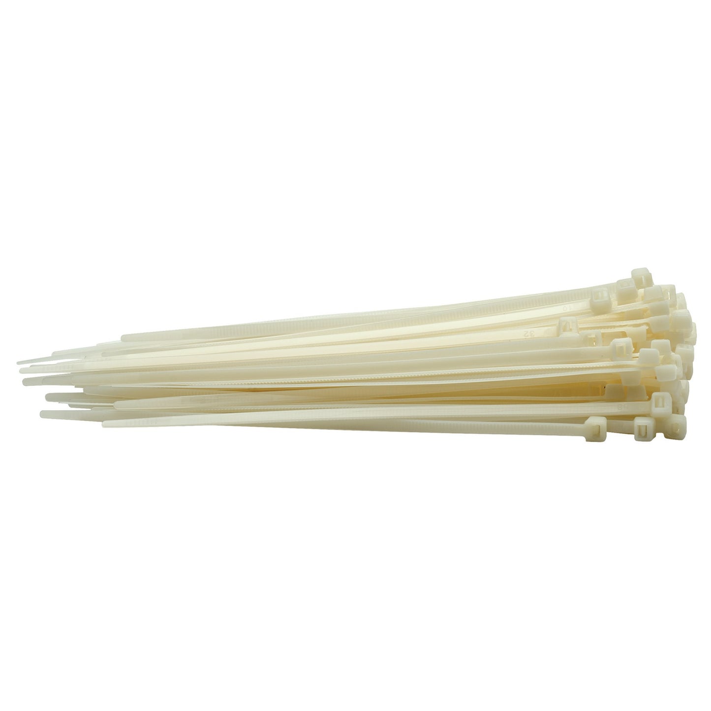4.8X200MM CABLE TIE 100 WHITE