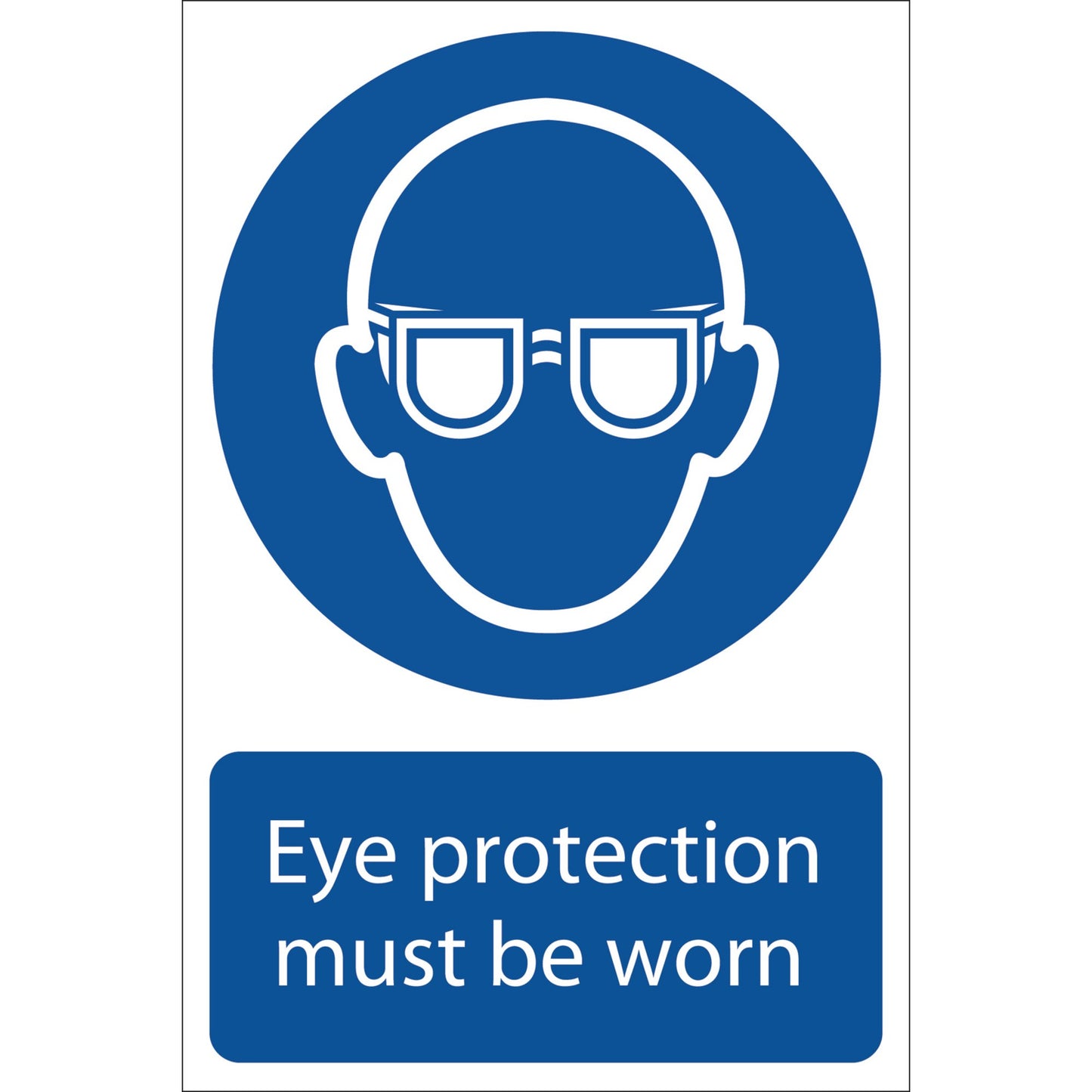 EYE PROTECTION SIGN LARGE