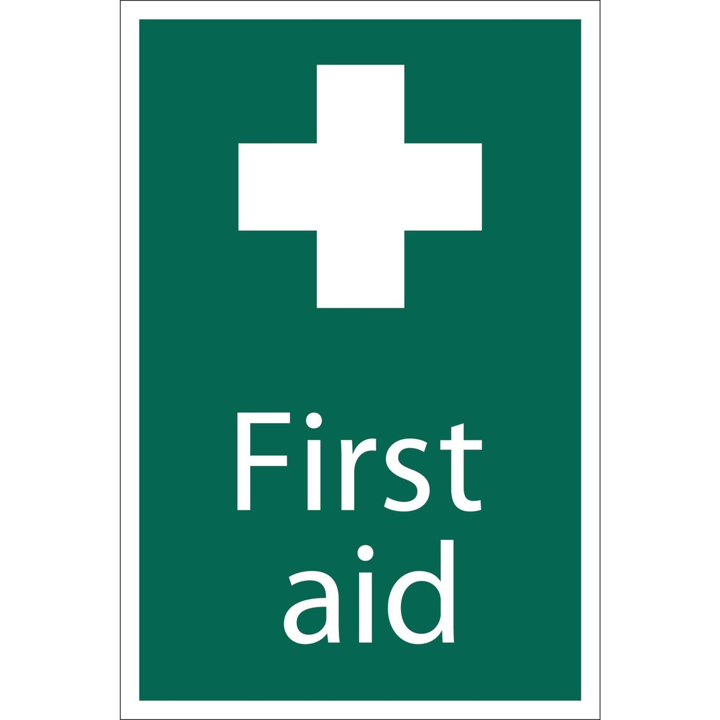 FIRST AID SIGN LARGE